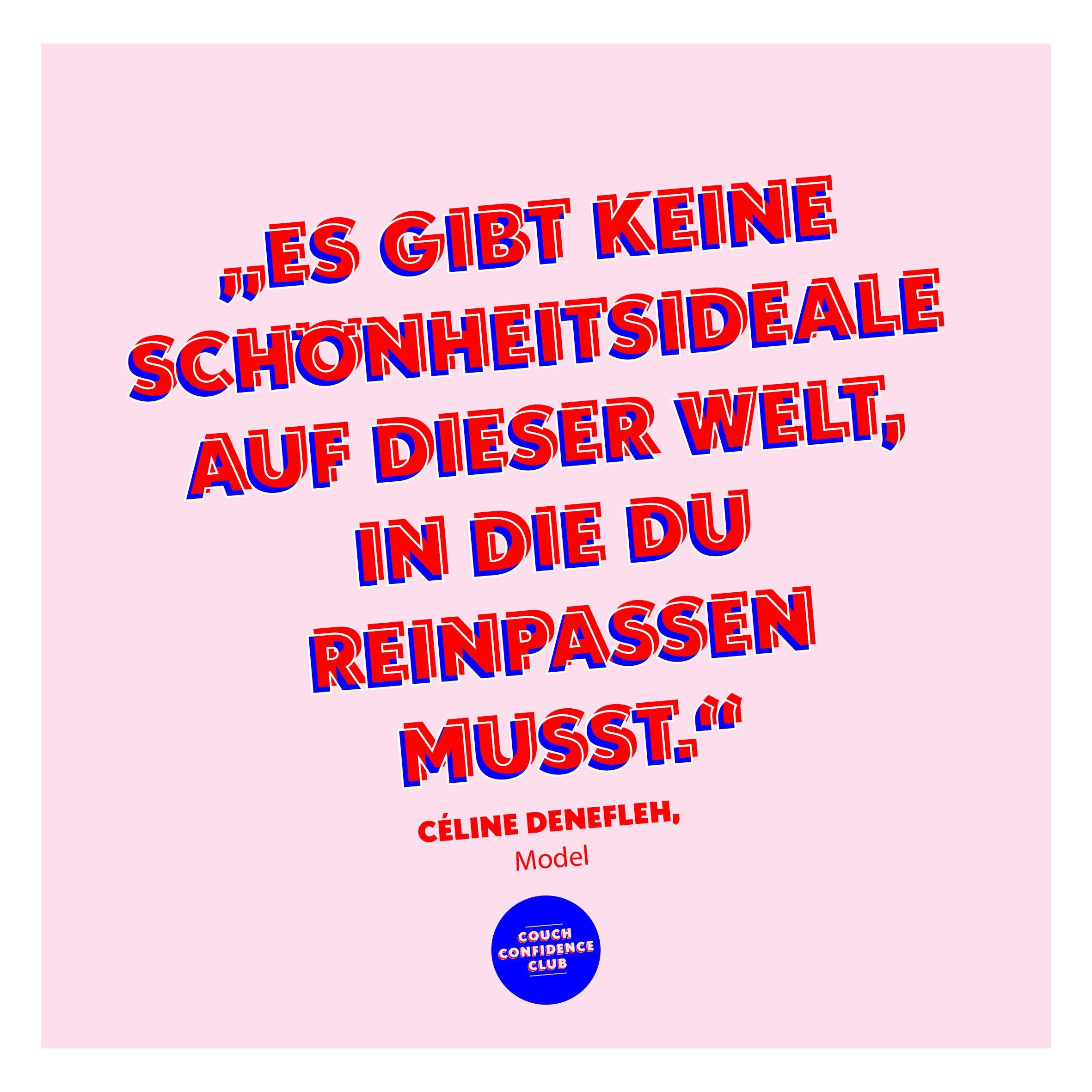 [Anzeige] Wichtige Message von Céline Denefleh im #COUCHconfidenceclub 🙌