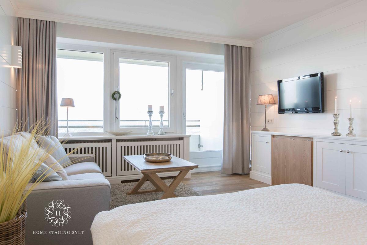 Appartement am Meer #wandpaneel ©Home Staging Sylt