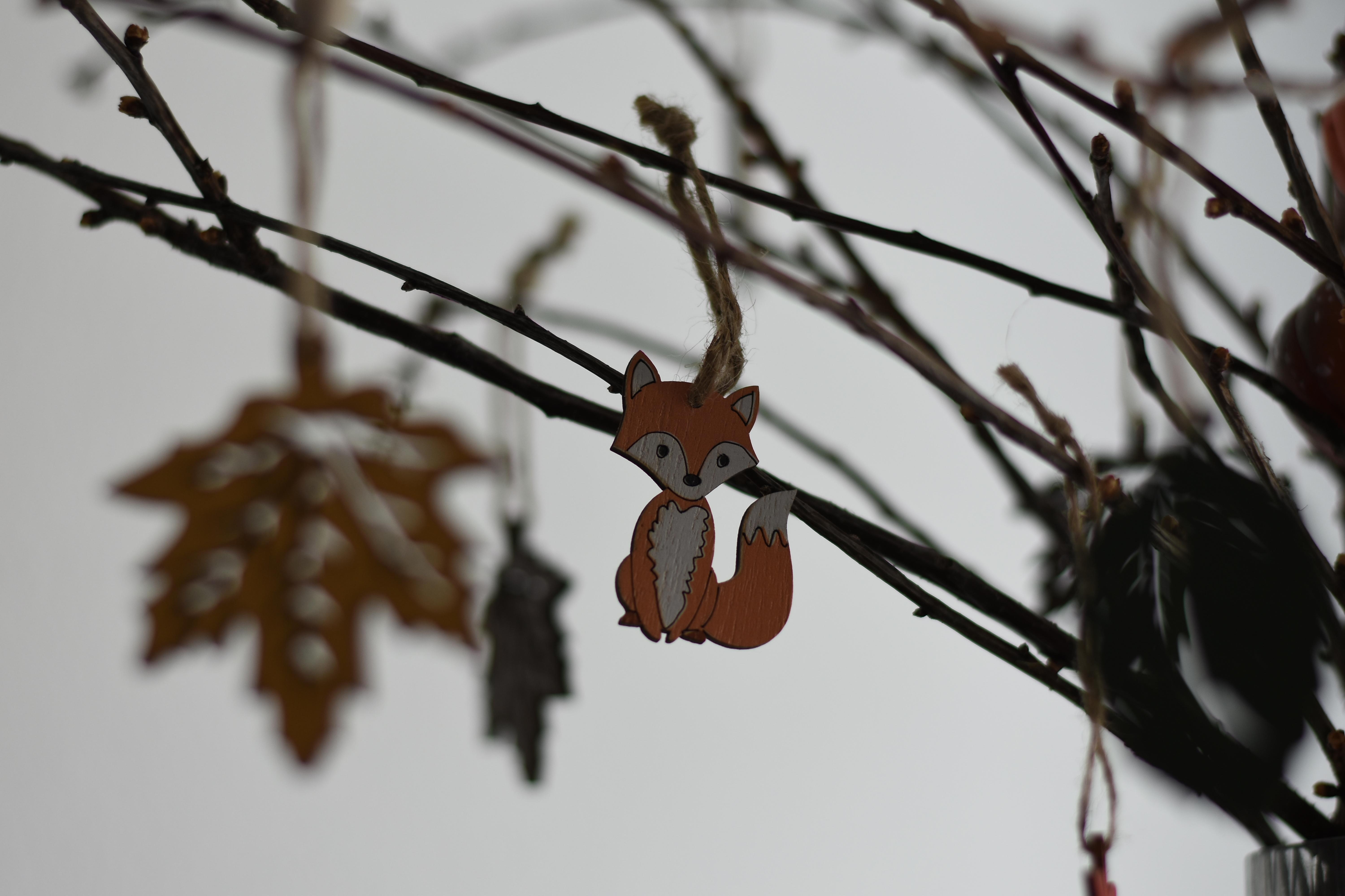 #autumn #fall #Herbst #inspiration #deko #dekoration #dekoartikel #derBaum #tree #fox #derFuchs #wood #dasHolz #september #october #november #Halloween #orange #red