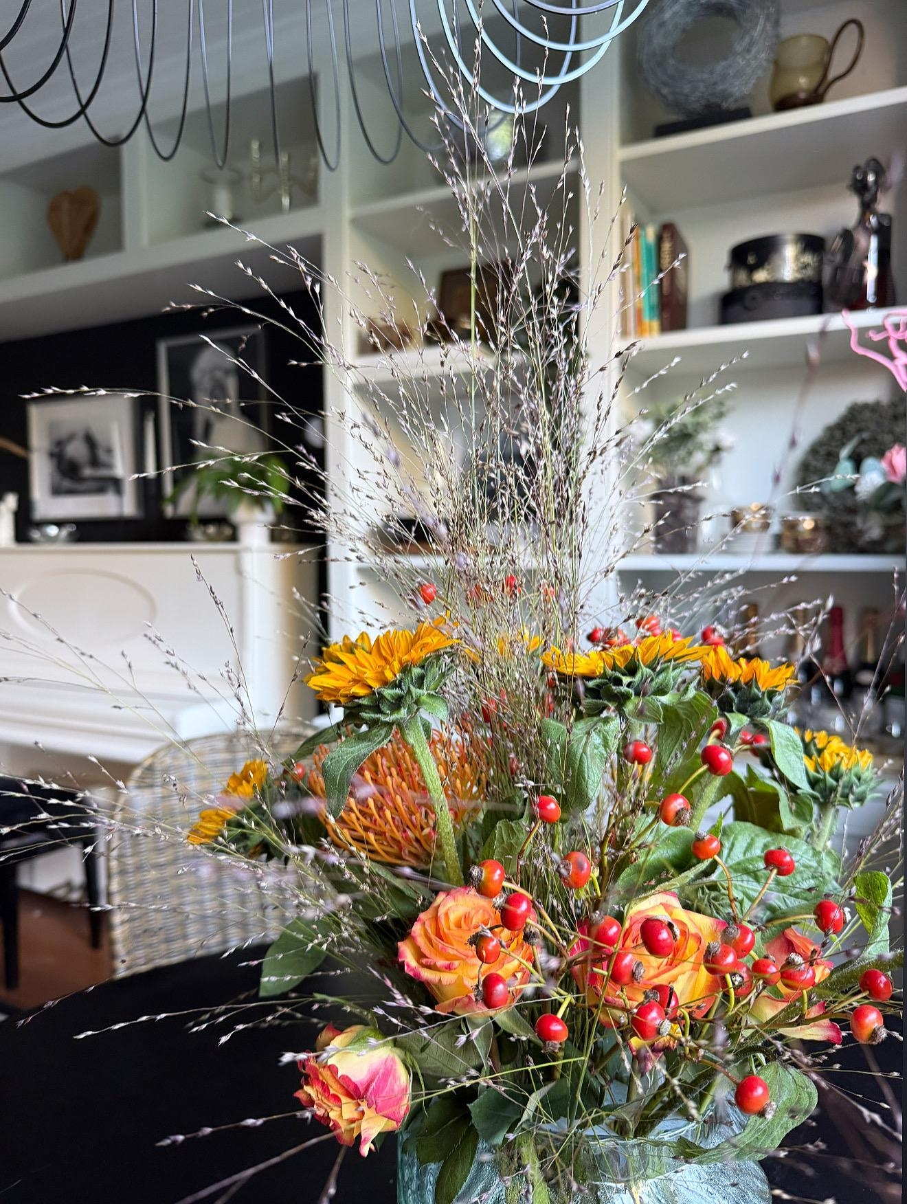 Autumn vibes all in(side) 🍁🍄‍🟫🌾❤️ #cosycottage #landhaus #blumenliebe 