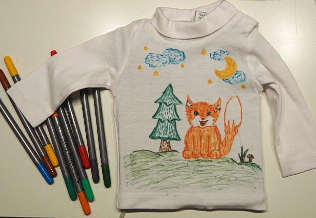 #Babyshirts verscönern 😊👶 🐺🍄🎄
#diy #pimpmybabyshirt #pimpbabywear #kleinerfuchs im #tannenwald #fuchs #fox