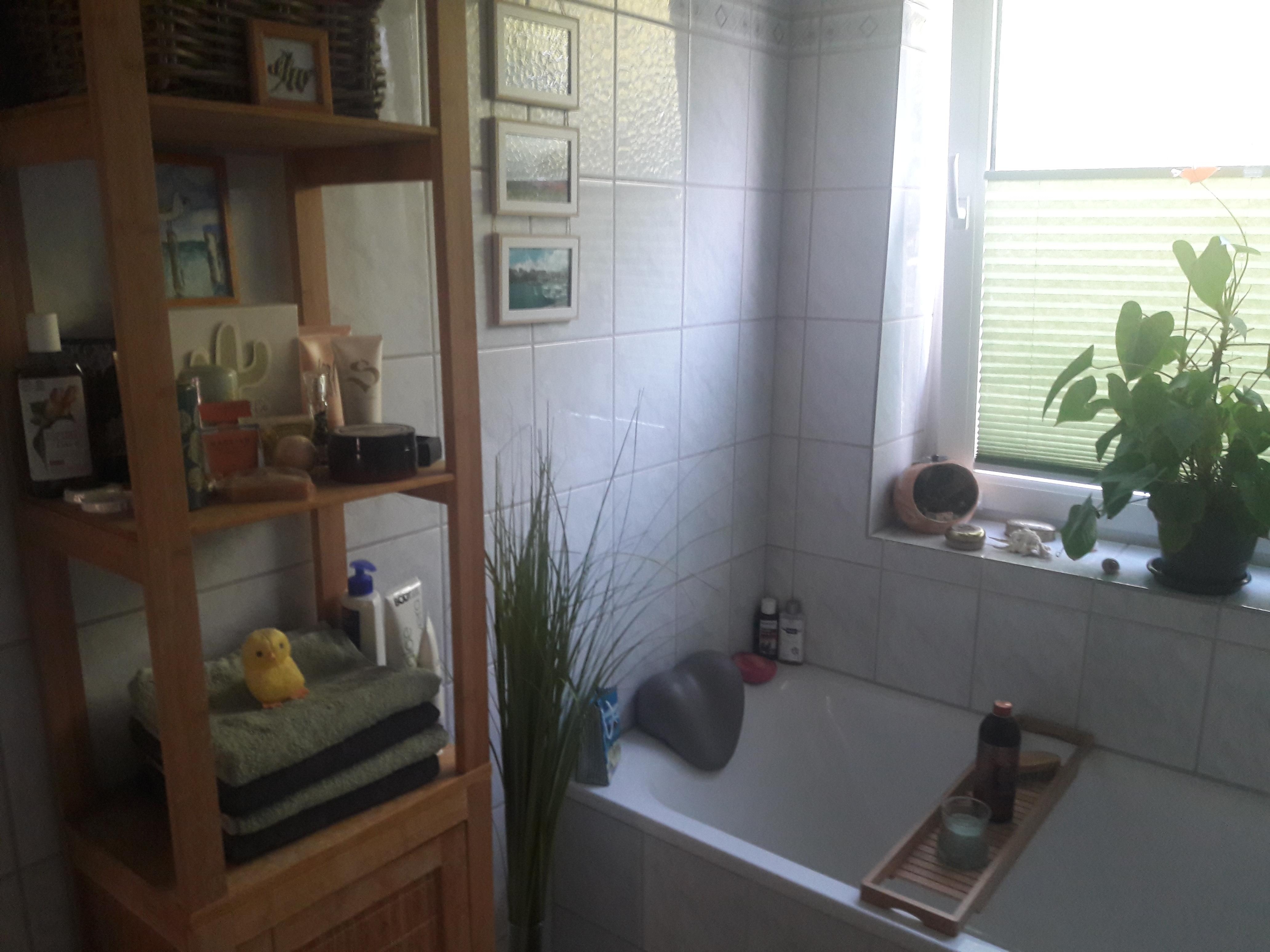 #Badezimmer #livingchallenge Kleines Bad aber gemütliche Badewanne