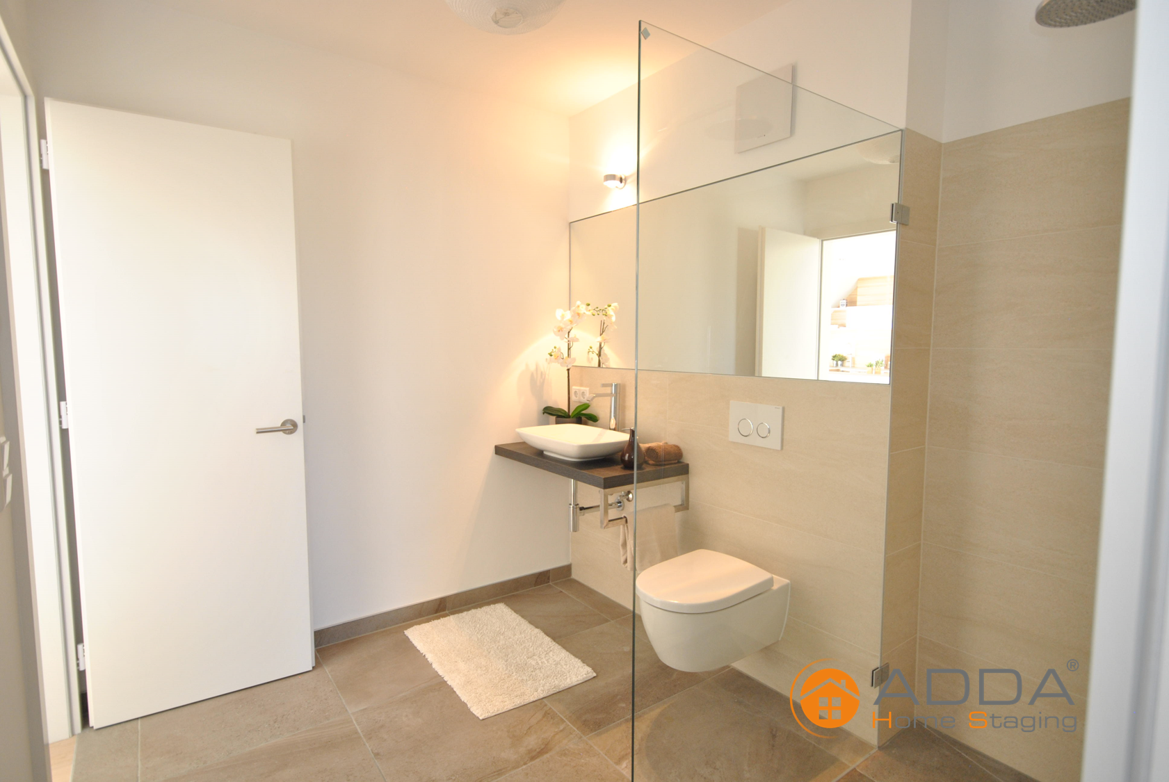 Badezimmer nach ADDA Homestaging #badezimmer #raumgestaltung ©ADDA Homestaging