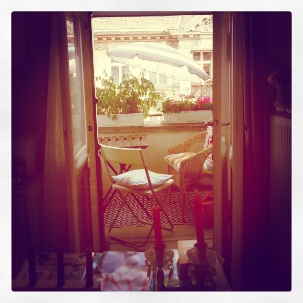 Balkon, Sonne am Sonntag #homestory