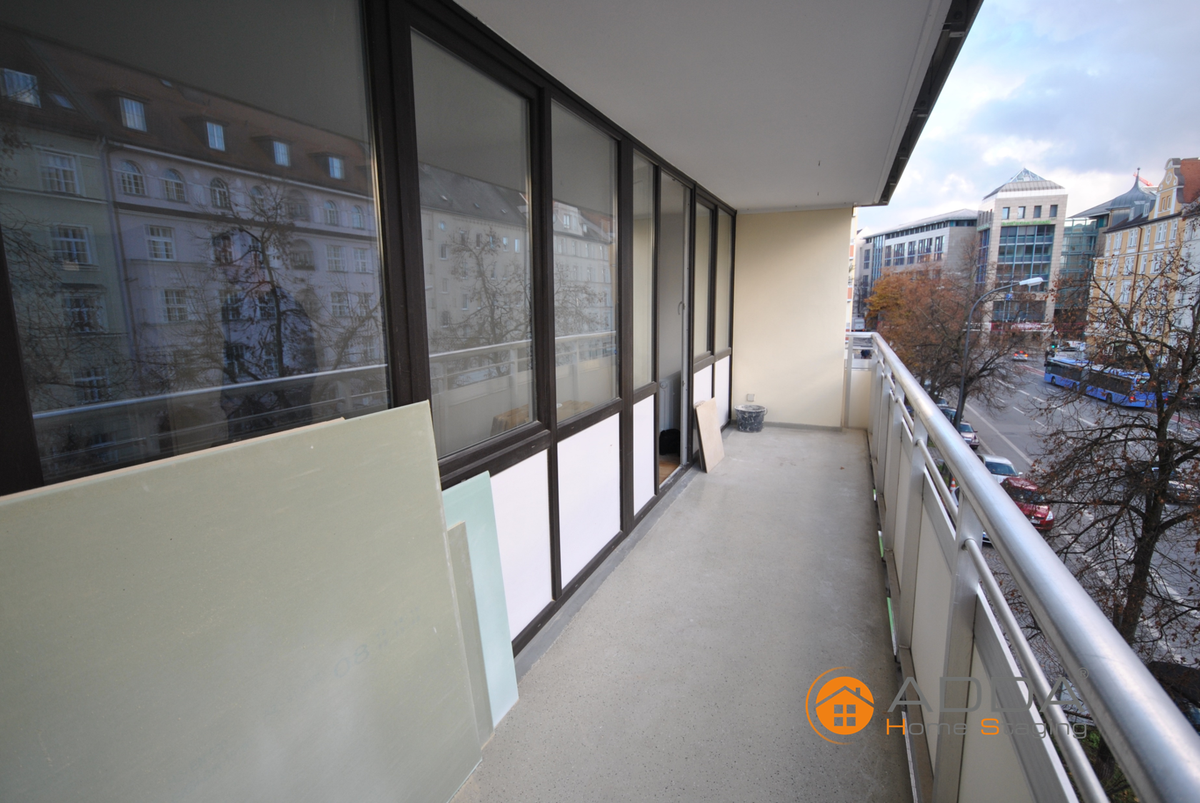 Balkon vor ADDA Homestaging #raumgestaltung ©ADDA Homestaging