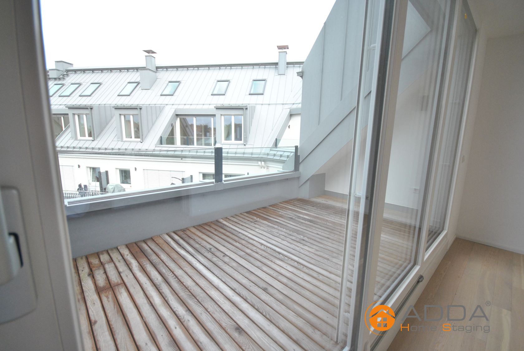 Balkon vor ADDA Homestaging #raumgestaltung ©ADDA Homestaging