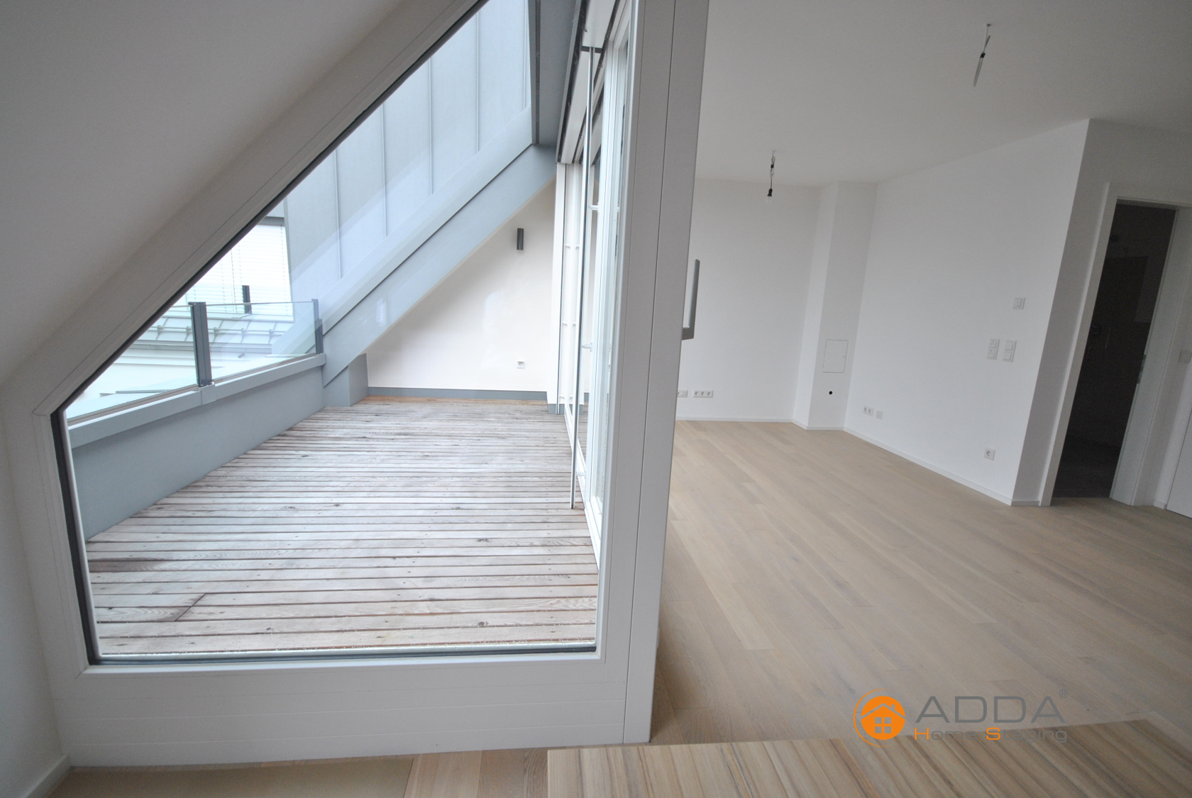 Balkon vor ADDA Homestaging #raumgestaltung ©ADDA Homestaging