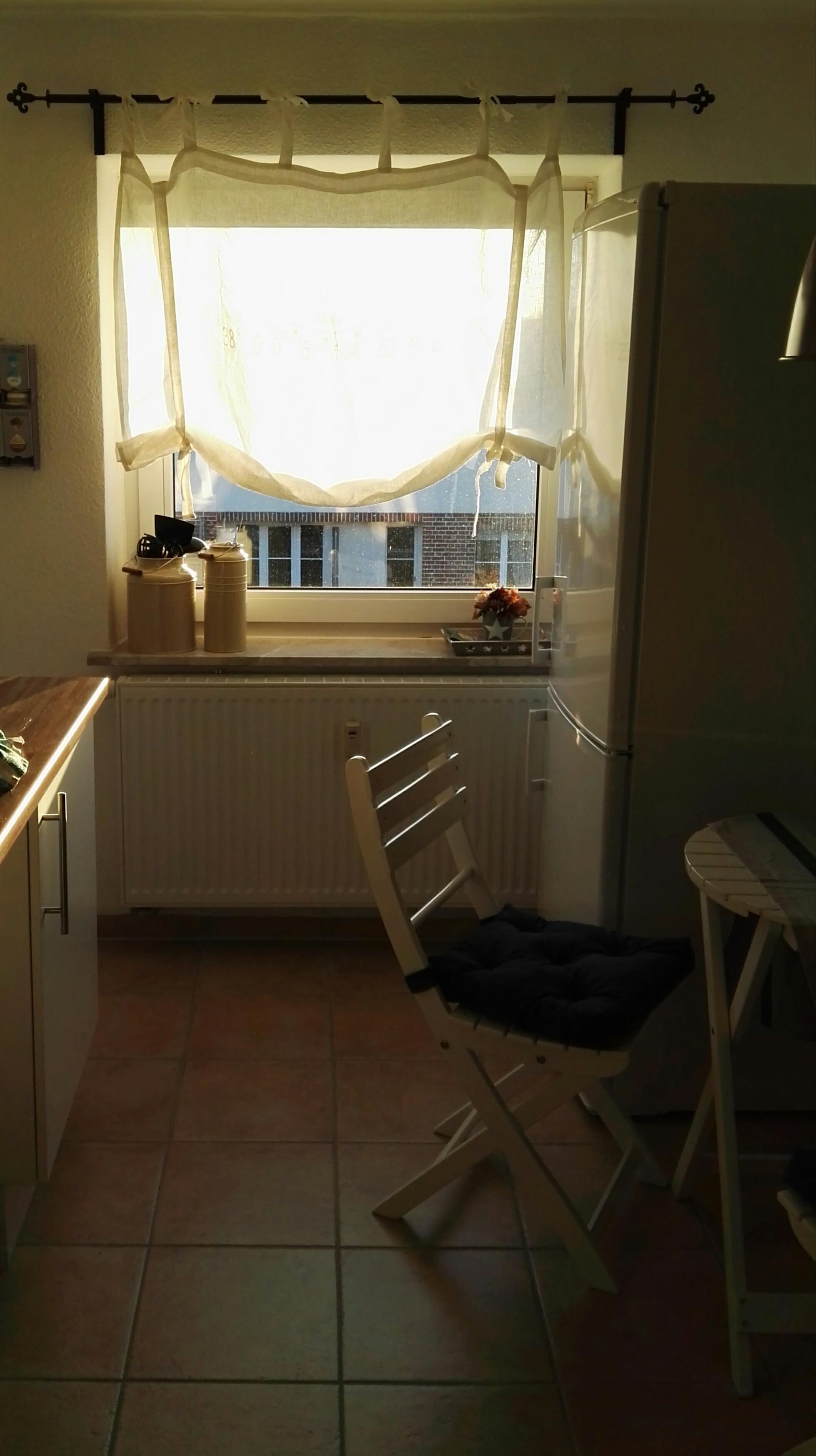 Balkonmöbel in der Küche - warum nicht? #ModernRecycling #Leinen #schlichtelegant
