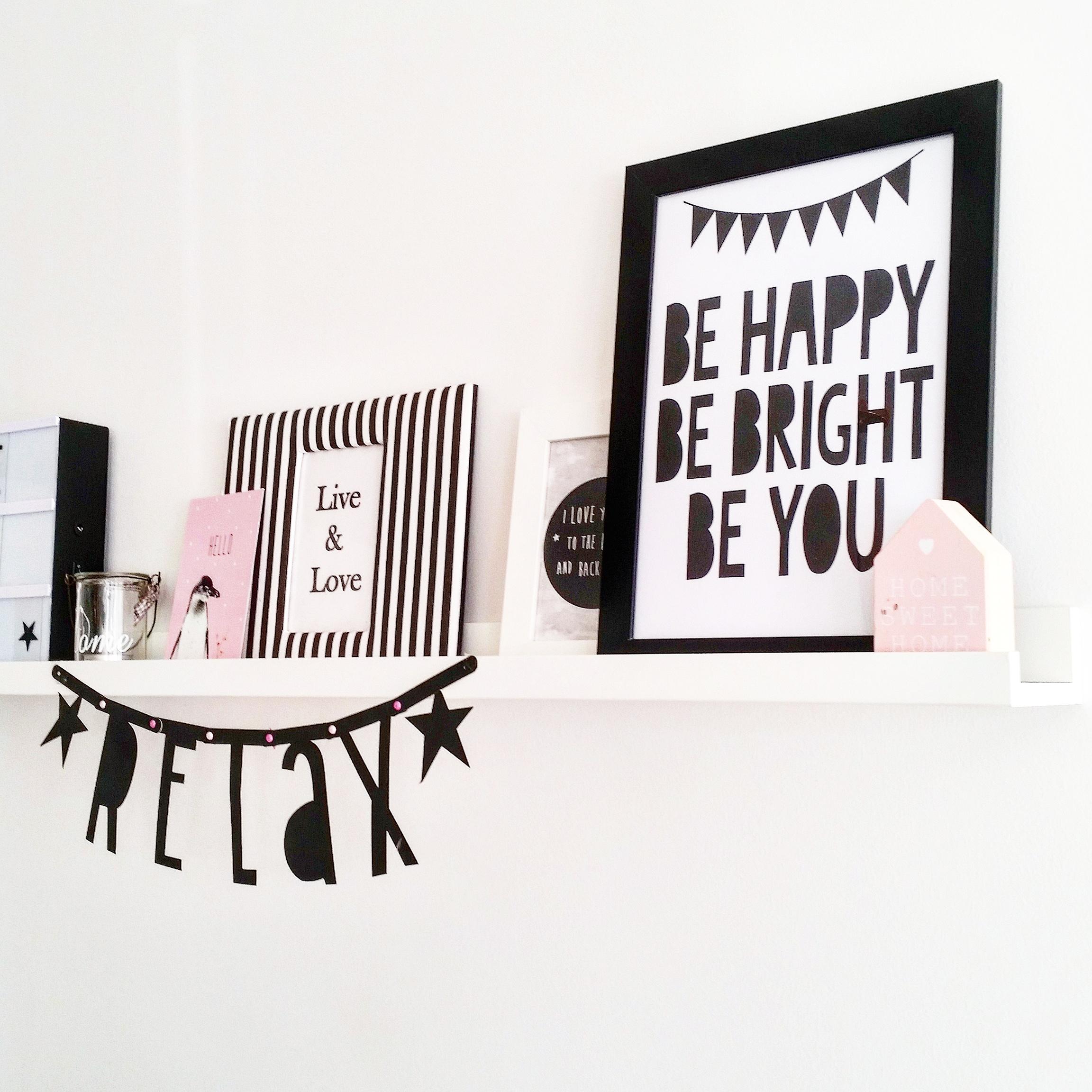 Be Happy. Be Bright. Be You 
#home #homedesign #monochrome 