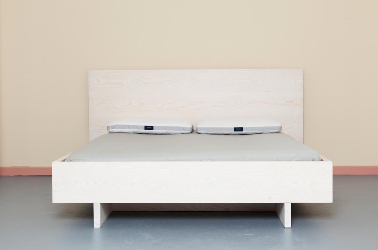 Bed AURONS. Completely made of reclaimed wood. #johanenlies #savetheplanet