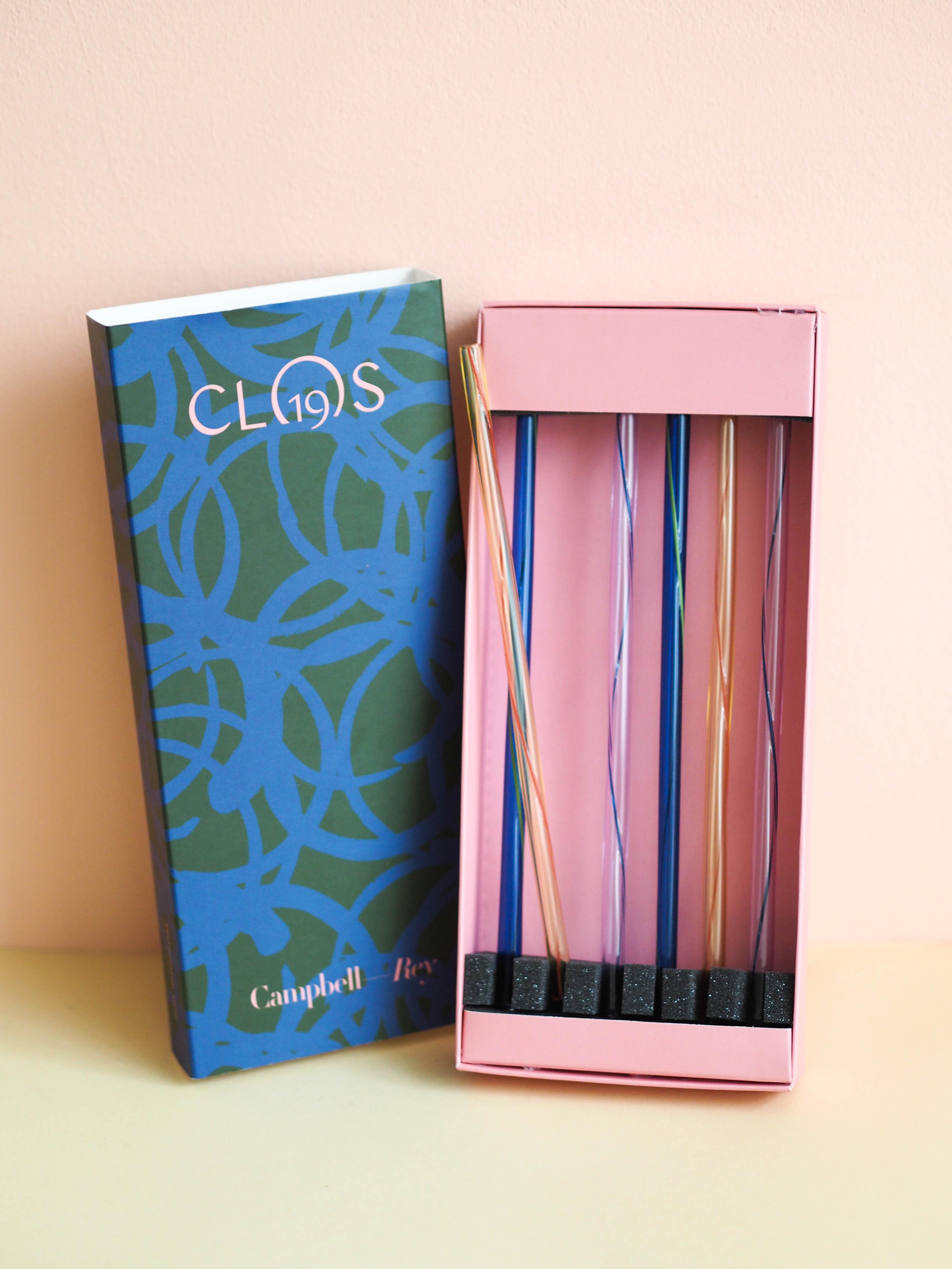 Bei Clos19 gibt’s nicht nur feinste Spirituosen, sondern auch hübsche Strohhalme aus Glas! #clos19 #lieblingsdrinks