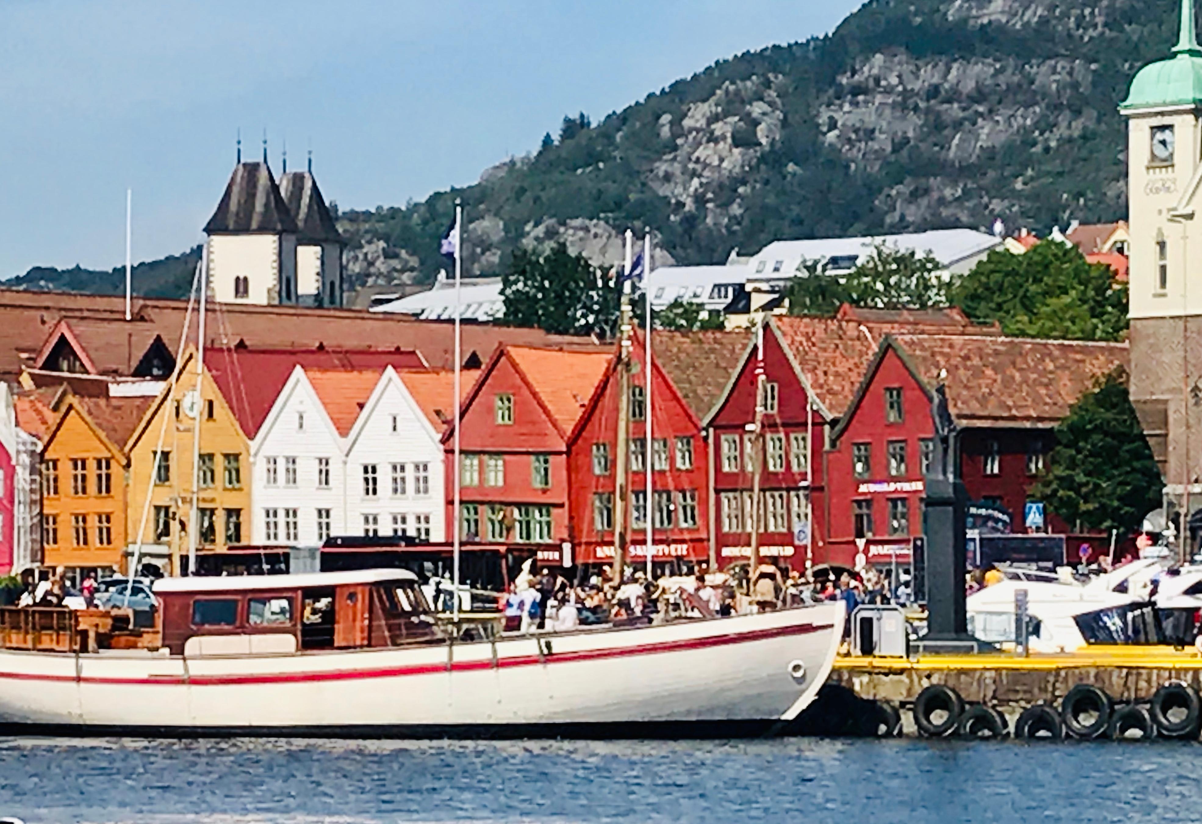 Bergen in Norwegen 🇳🇴 #städtetrip #travelchallenge
