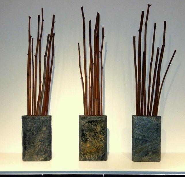 Besondere #Deko mit #Natursteinvasen. #Vasen #Steinvase #Wohndeko #Slate Stone