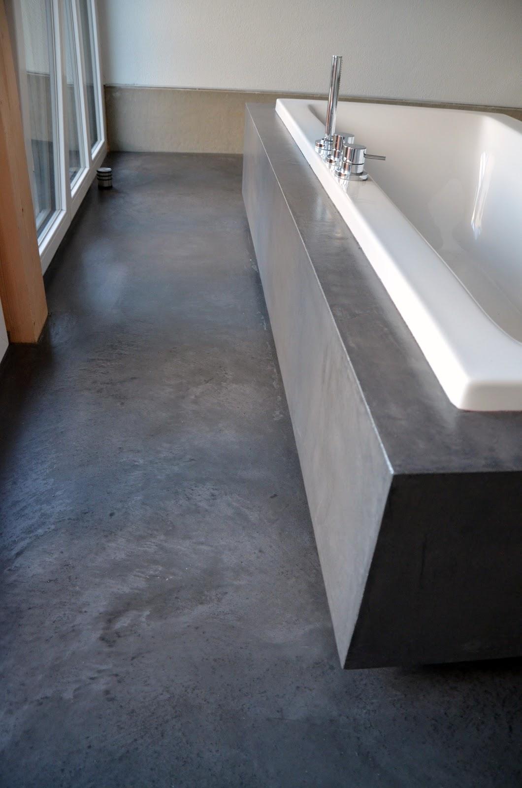 Beton Badezimmer #betonbad ©besserbauen.eu