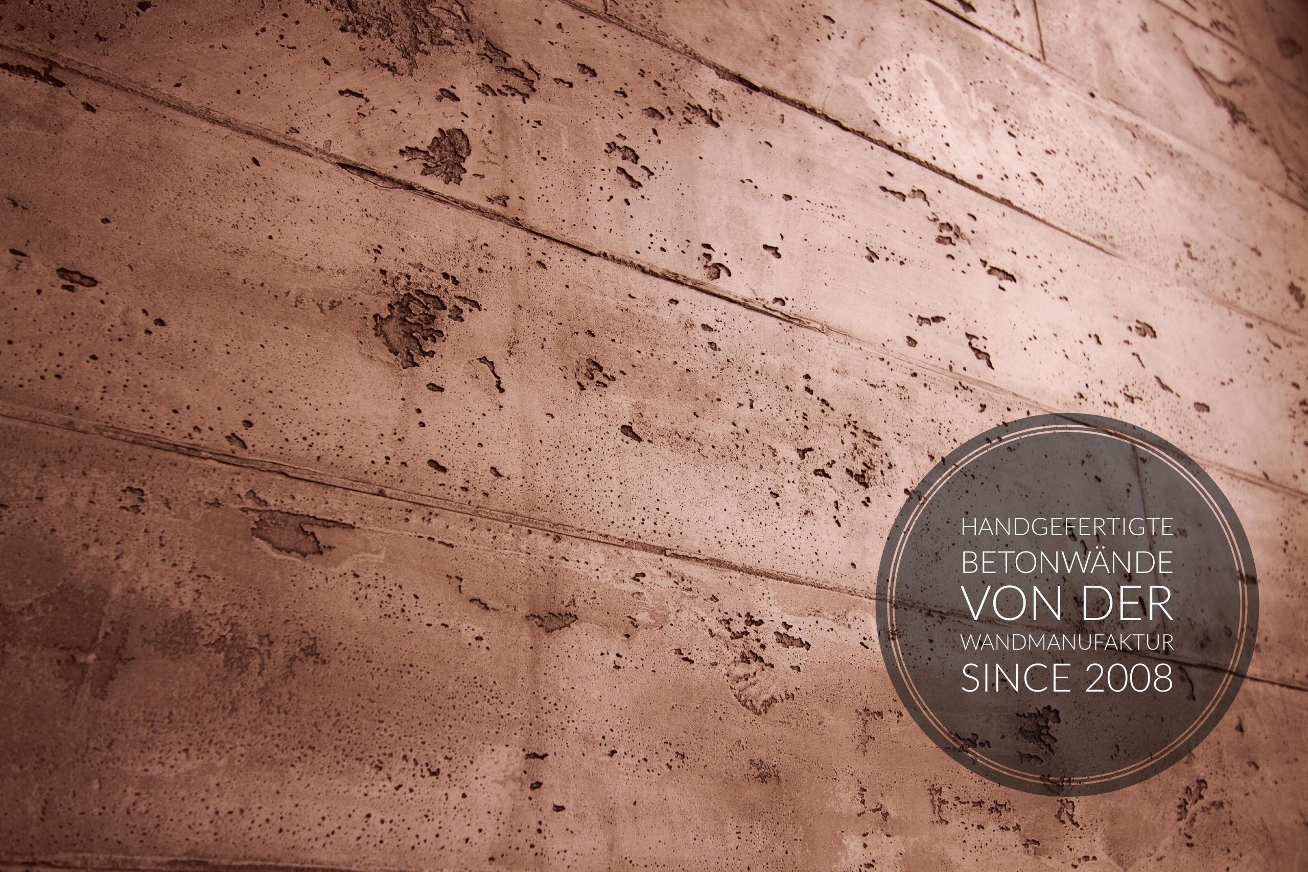 Beton Wandgestaltung #betonwand ©Daniel Jertz / Wandmanufaktur