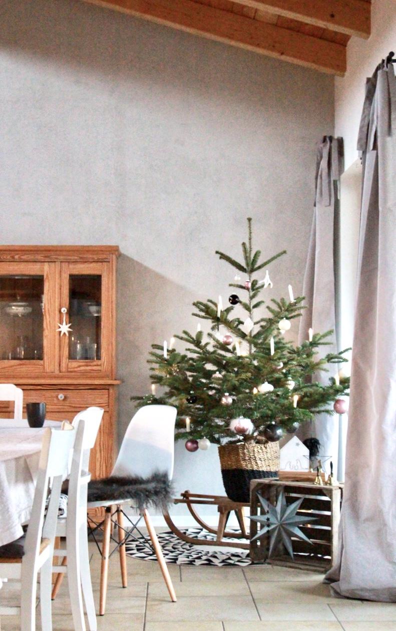 Bin ganz verliebt in unseren kleinen #weihnachtsbaum 
#christbaum #weihnachten #weihnachtsdeko #interior #living