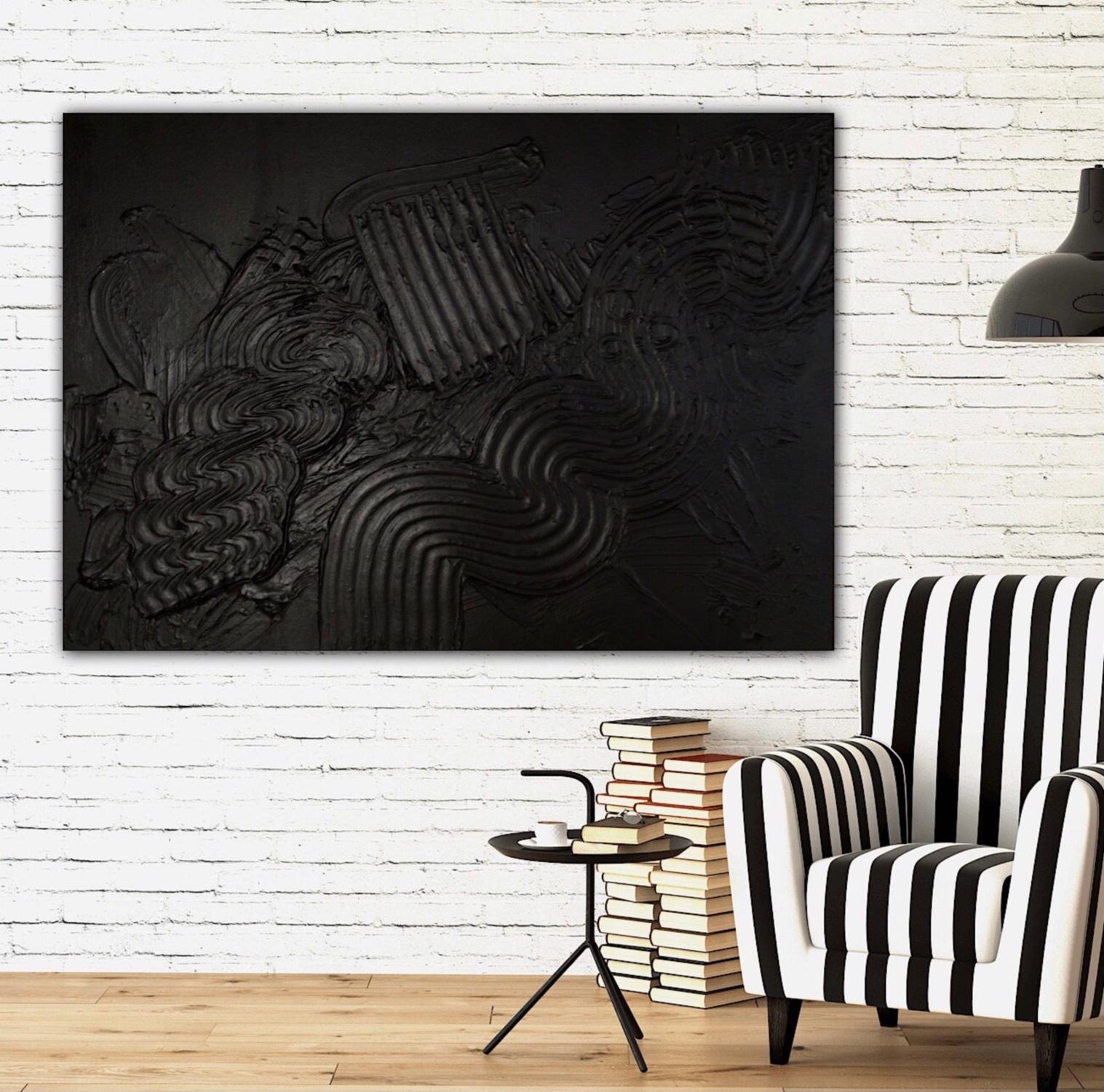 #Black is beautiful 🖤 

#Deko #couchliebt #Couchstyle #Dekoideen #einrichtung #wallart #abstractart #interior #art 
