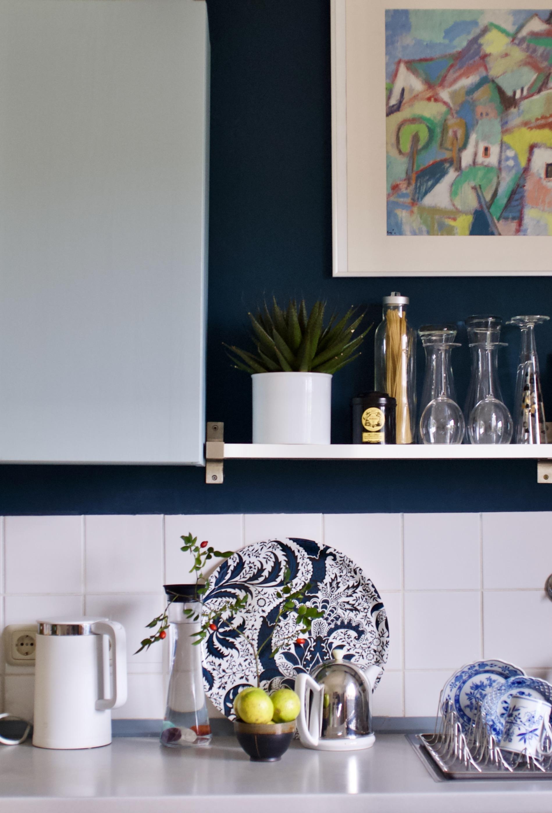 Blau, blau, blau 💙💙💙 aktueller #kücheneinblick