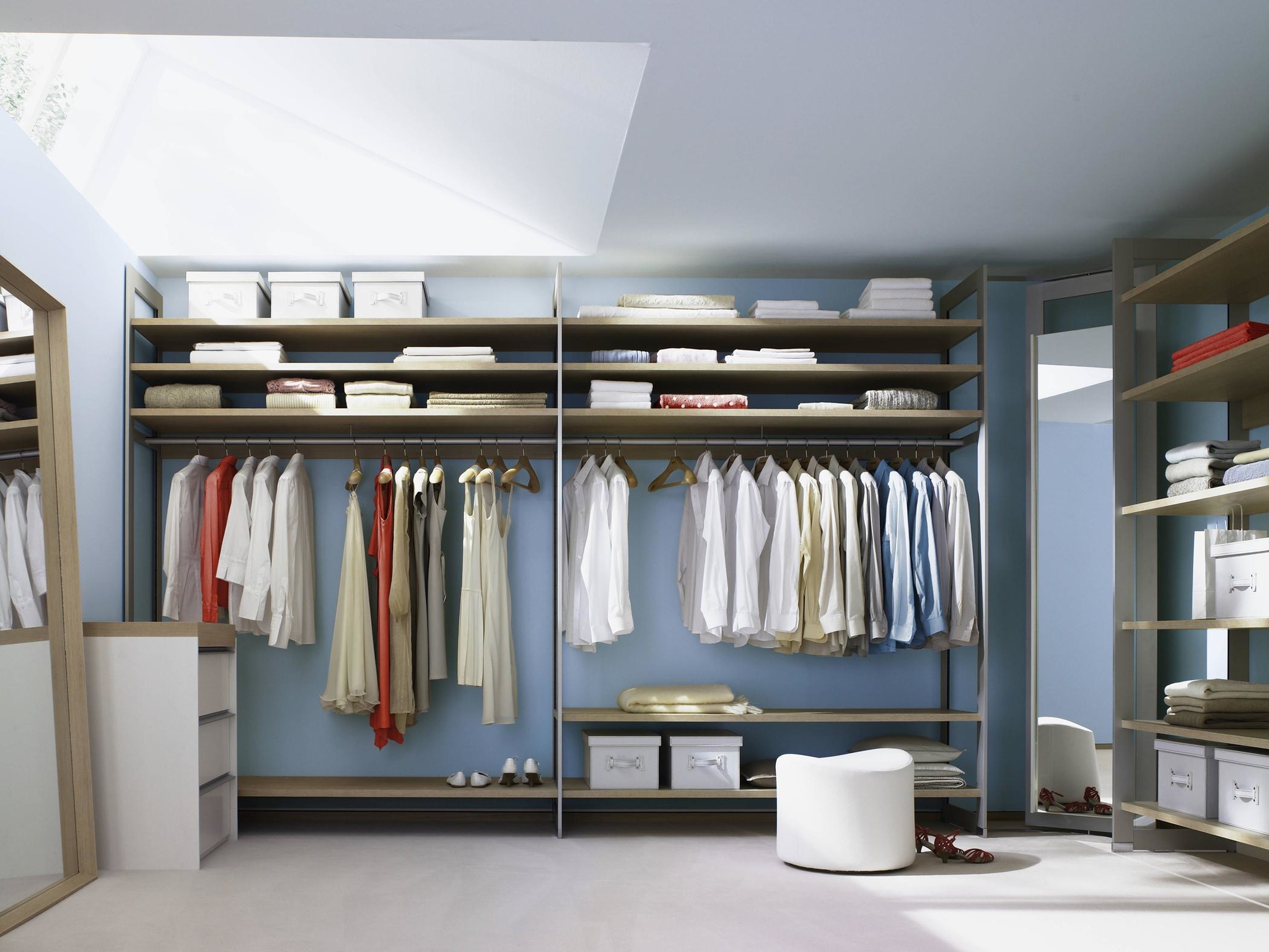 Hellblaue Wand • Bilder & Ideen • COUCH