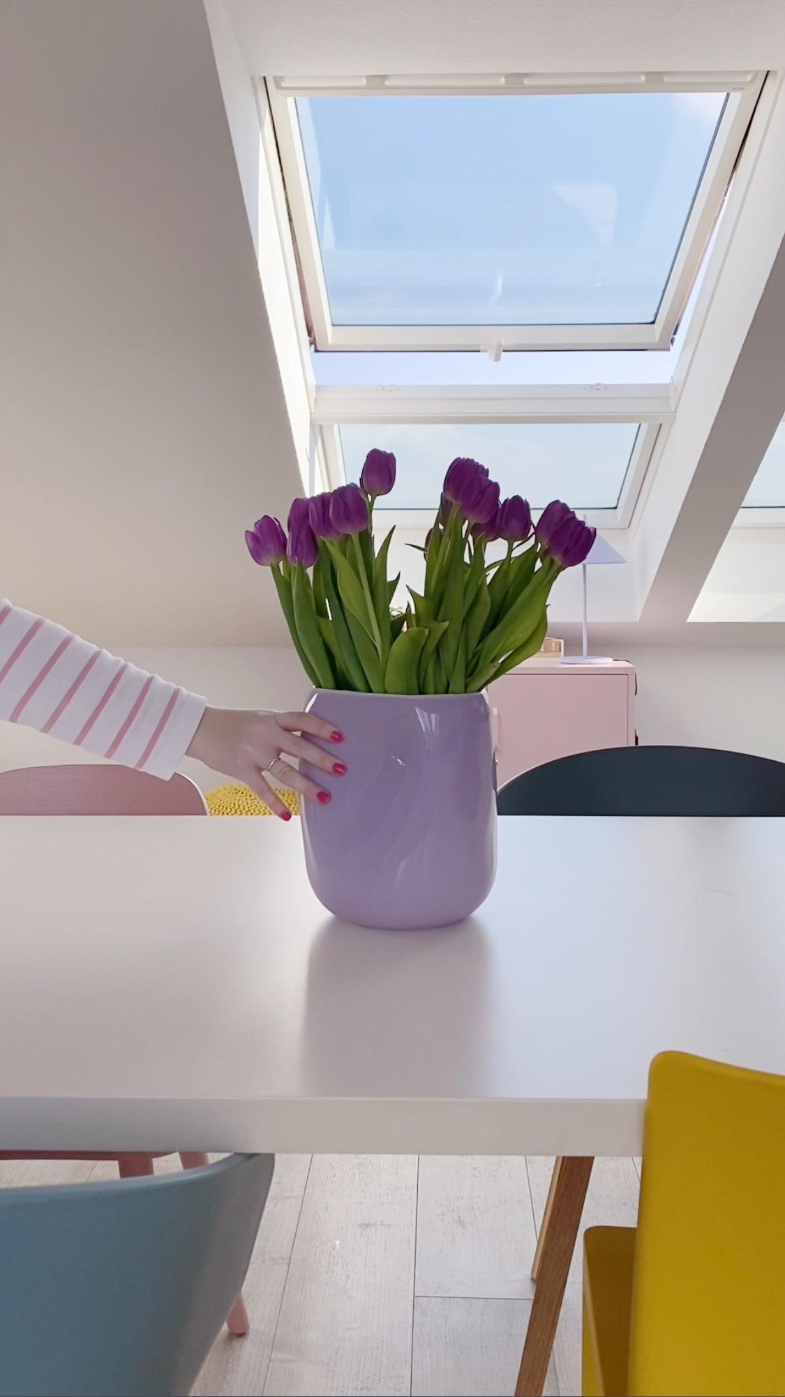 Blauer Himmel, Sonne und Tulpen - geht schlimmer 🌷

#tulpenliebe #dopaminedecor #colorfulhome