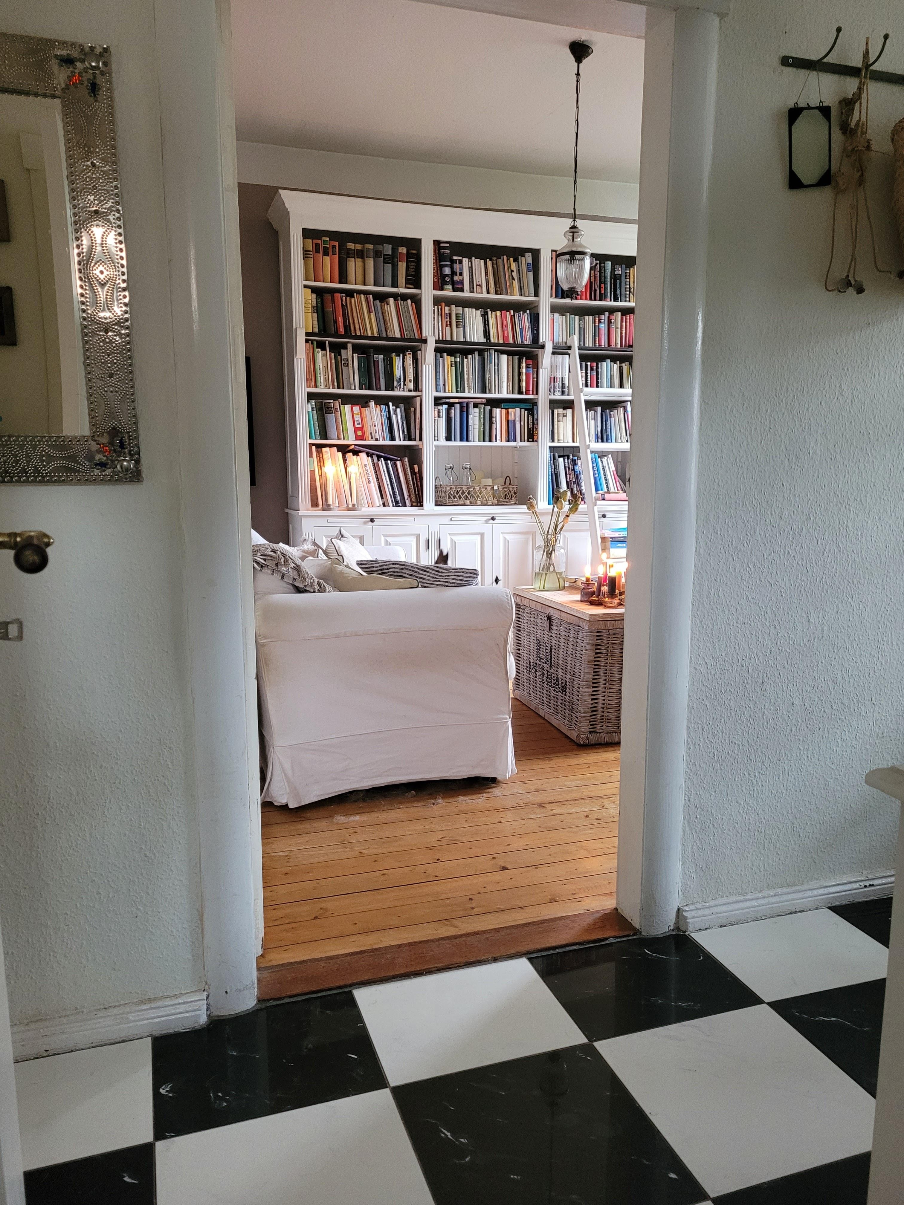Blick in unser Wohnzimmer 