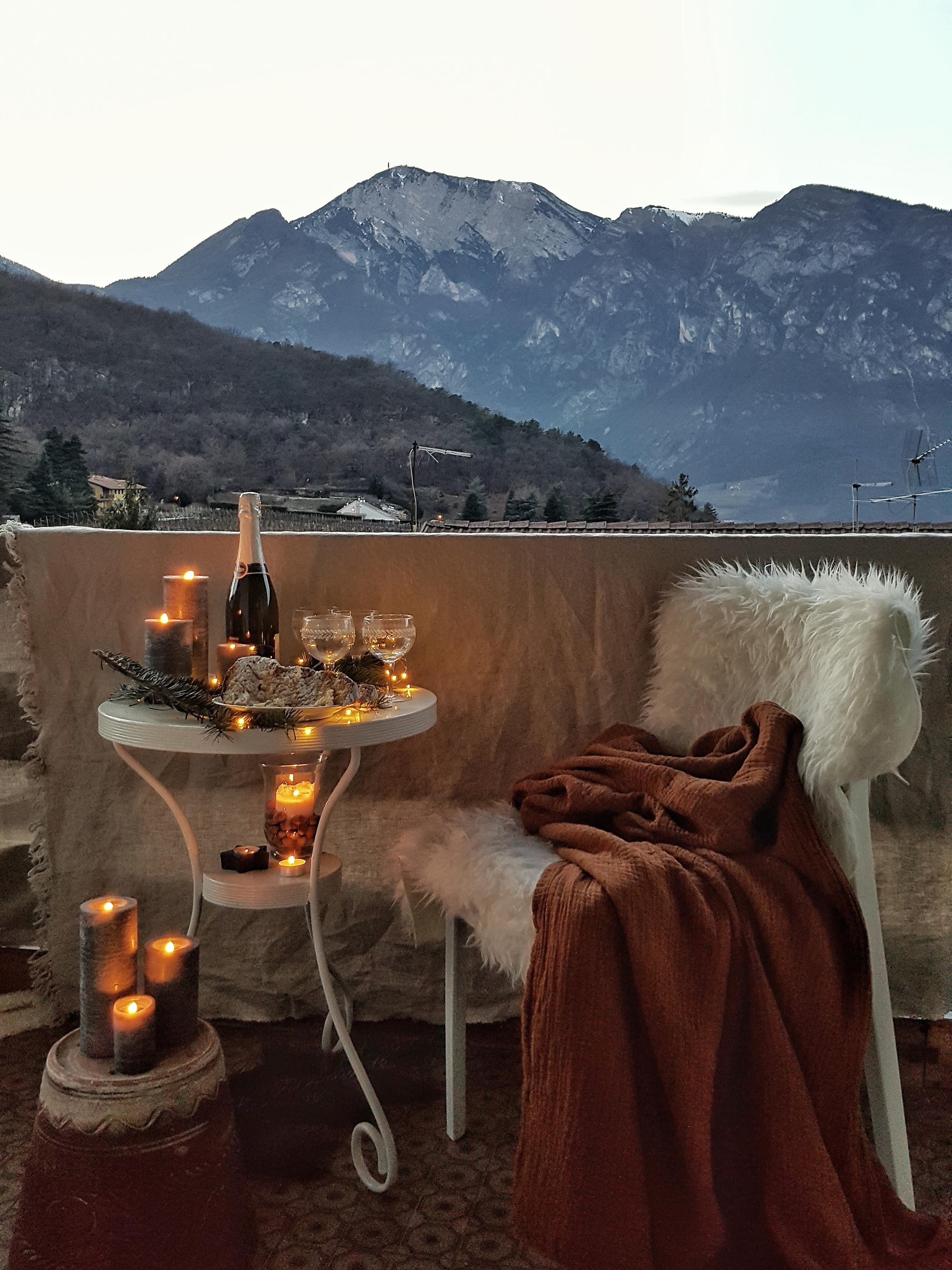 Blick vom #balkon auf den Monte Bondone #couchstyle #interior #home #hygge #cozy
