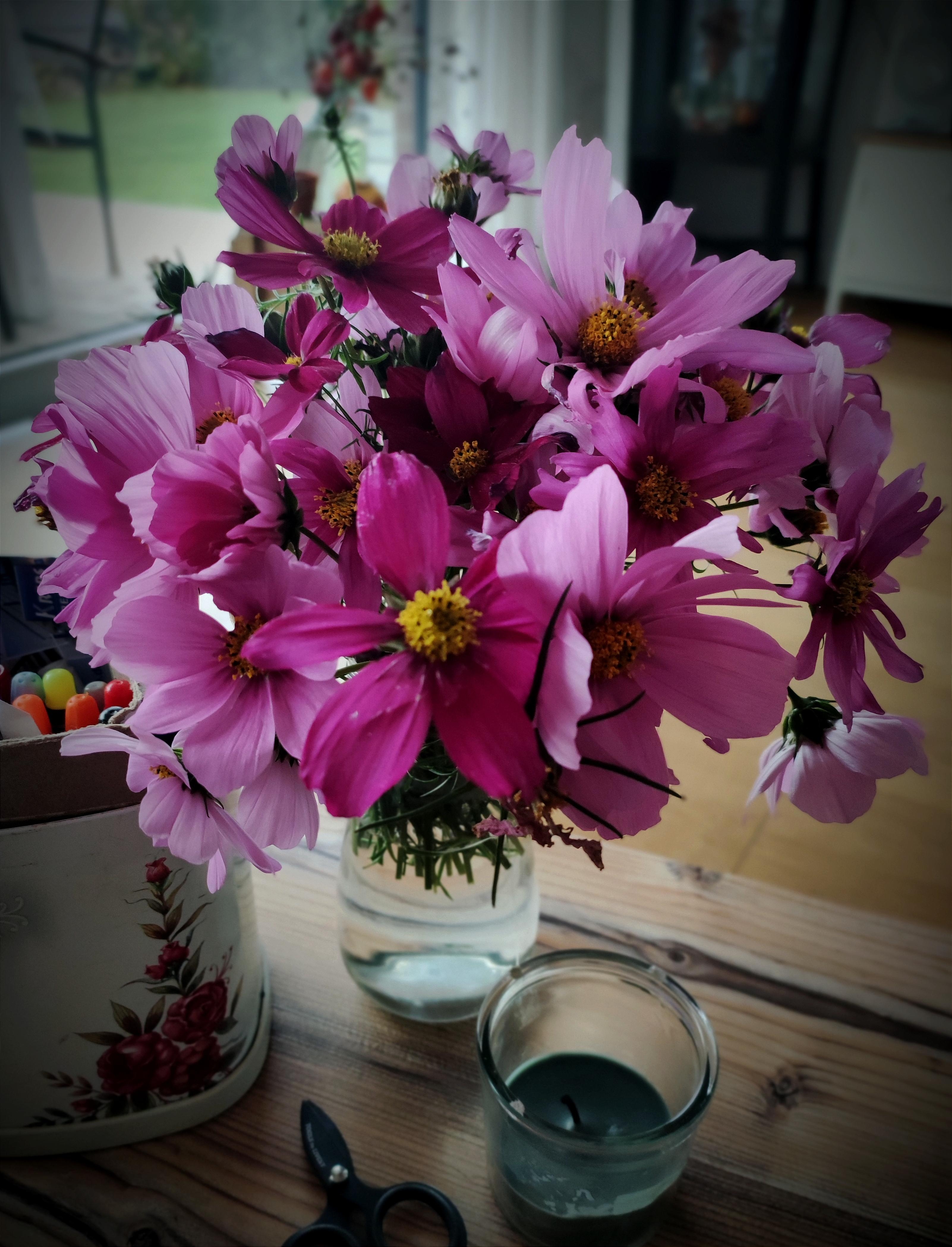 Blumenliebe 🌸#blumenmachenglücklich #freshflower #blumenstrauss #wohnzimmer 