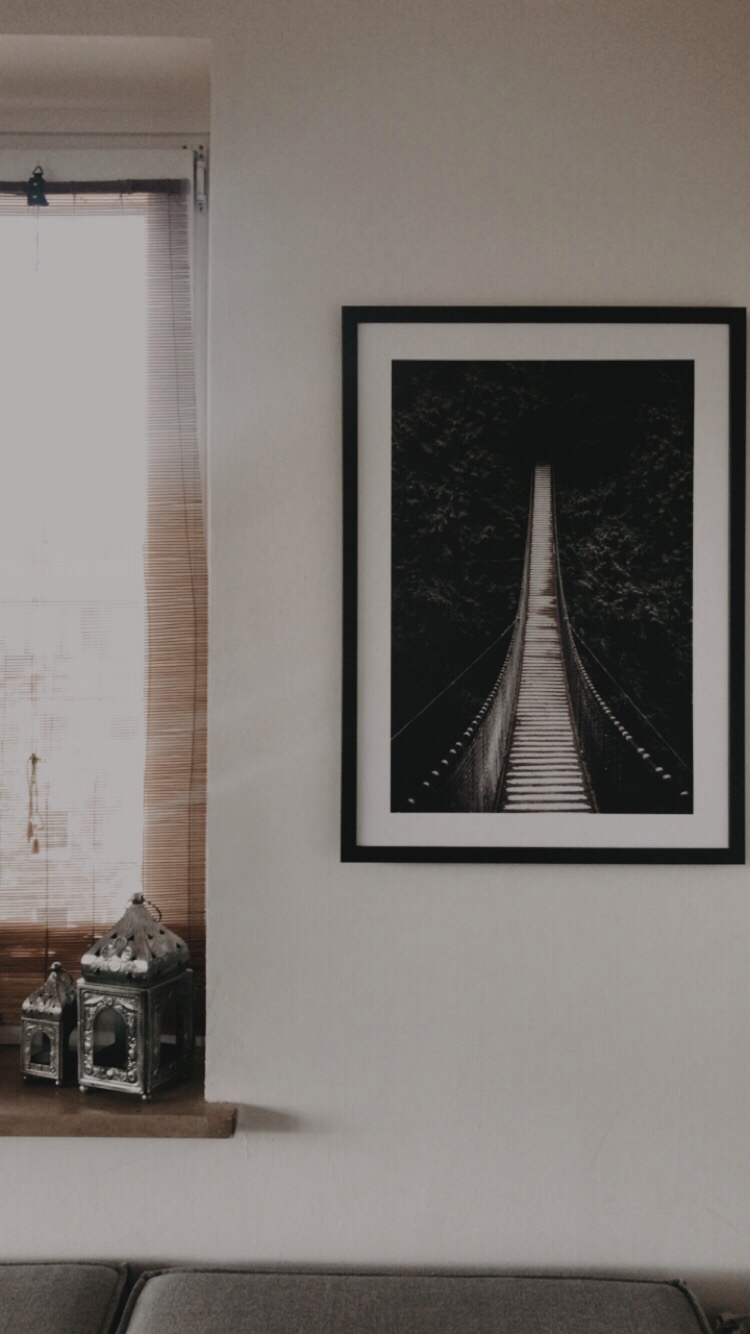 bohemian. #poster #bridge #lantern #bohi #bambus #grey