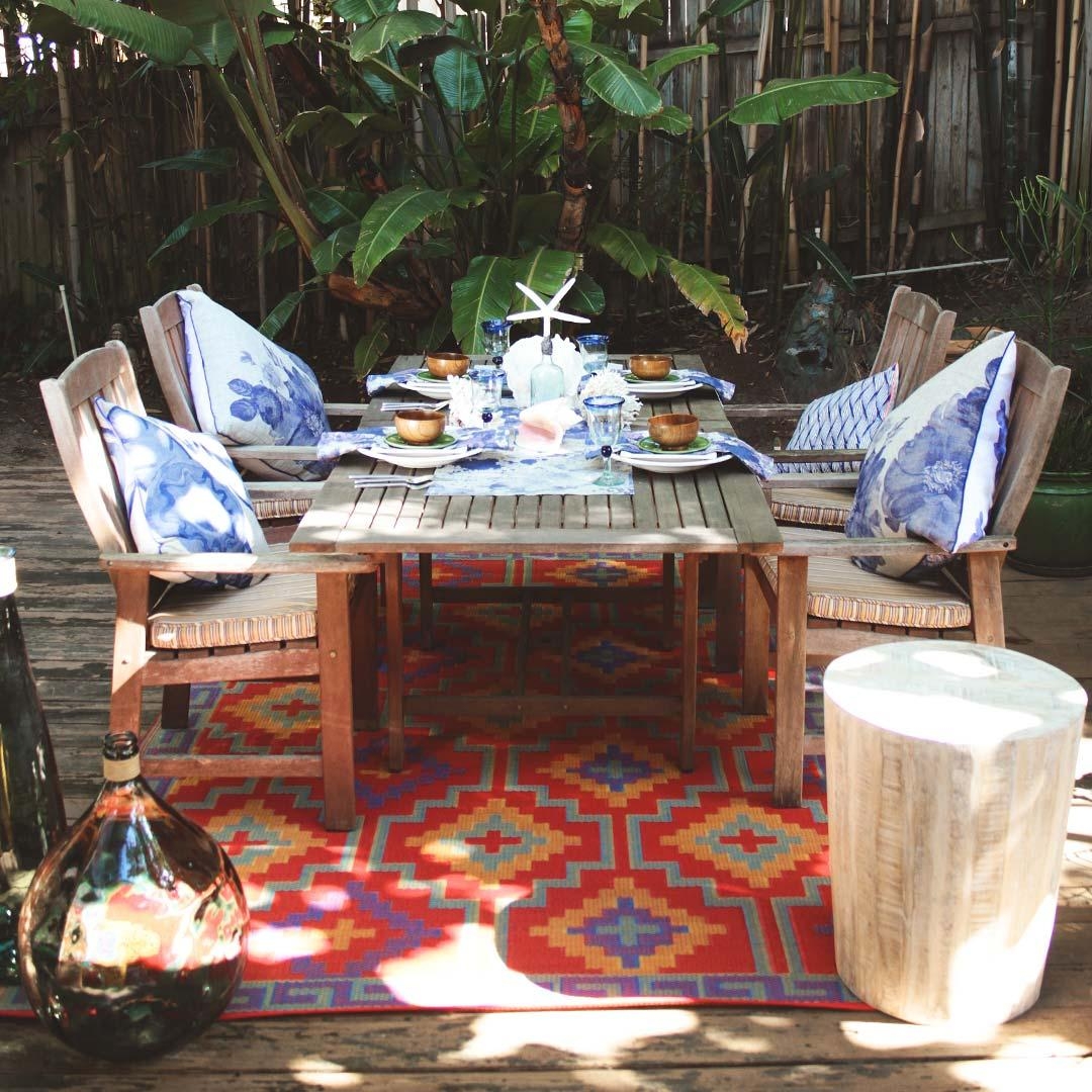 Boho-Style für den Garten - mit diesem attraktiven Outdoorteppich
#teppich #gartendeko
