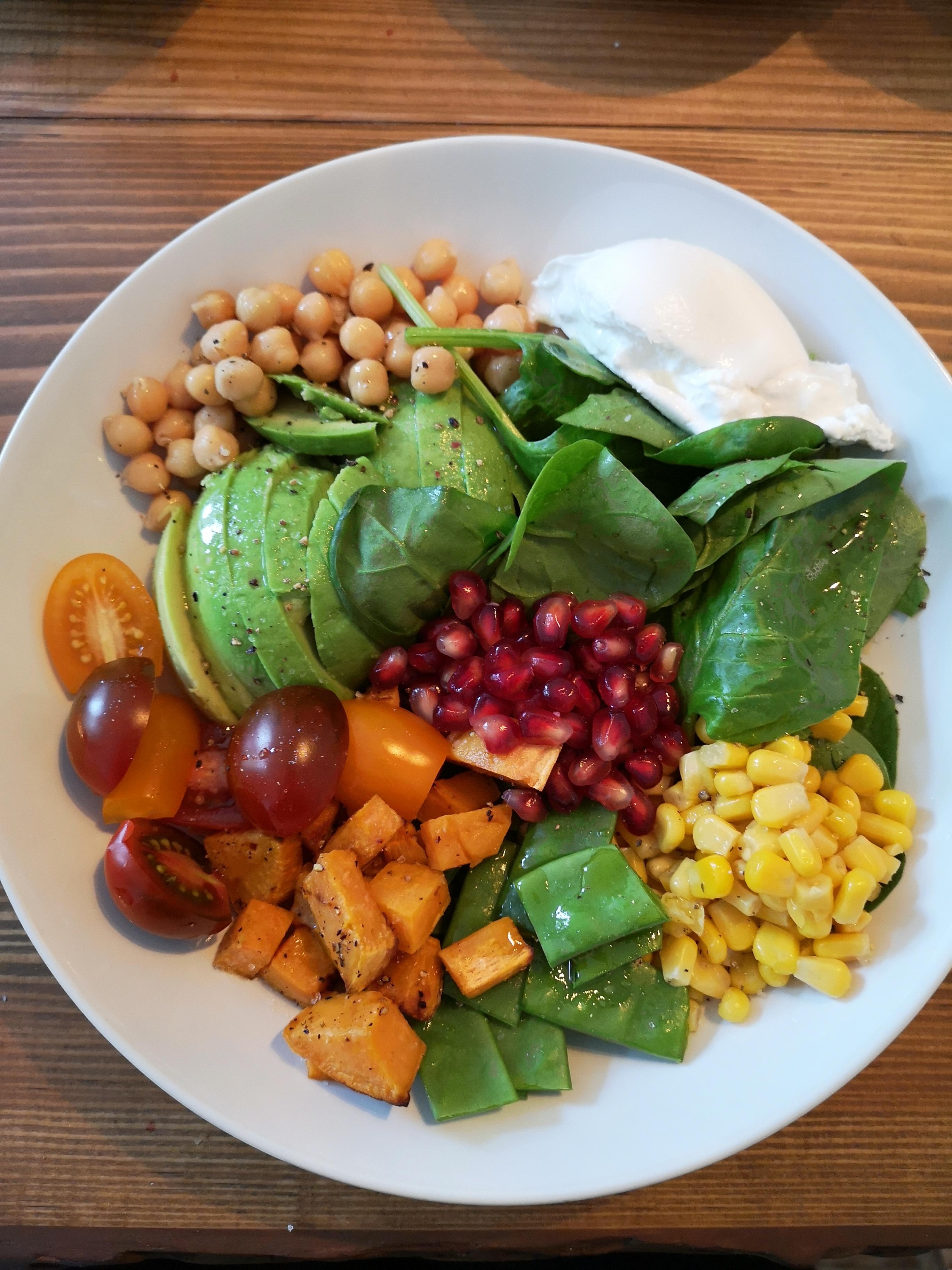 #Bowl ist doch auch nur neumodisch für #Salat
#healthy und so..

Guten Appetit und einen schönen Nachmittag euch :) 🍷🥬