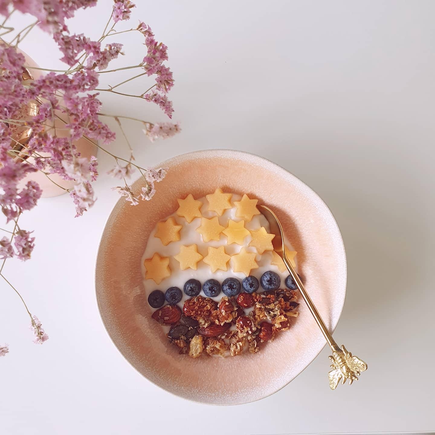 #breakfastbowl #trockenblumen #rosa 