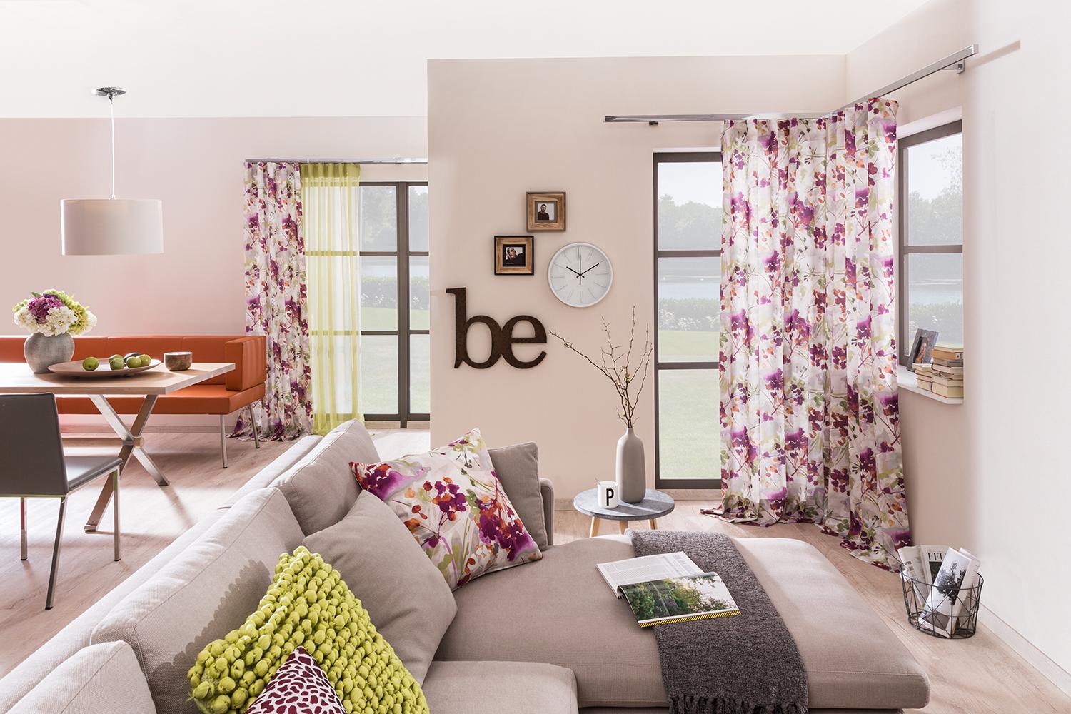 Bringen Sie Farbe in Ihr Zuhause! #bodenbelag #wohnzimmer #sofa ©SÜDBUND eG