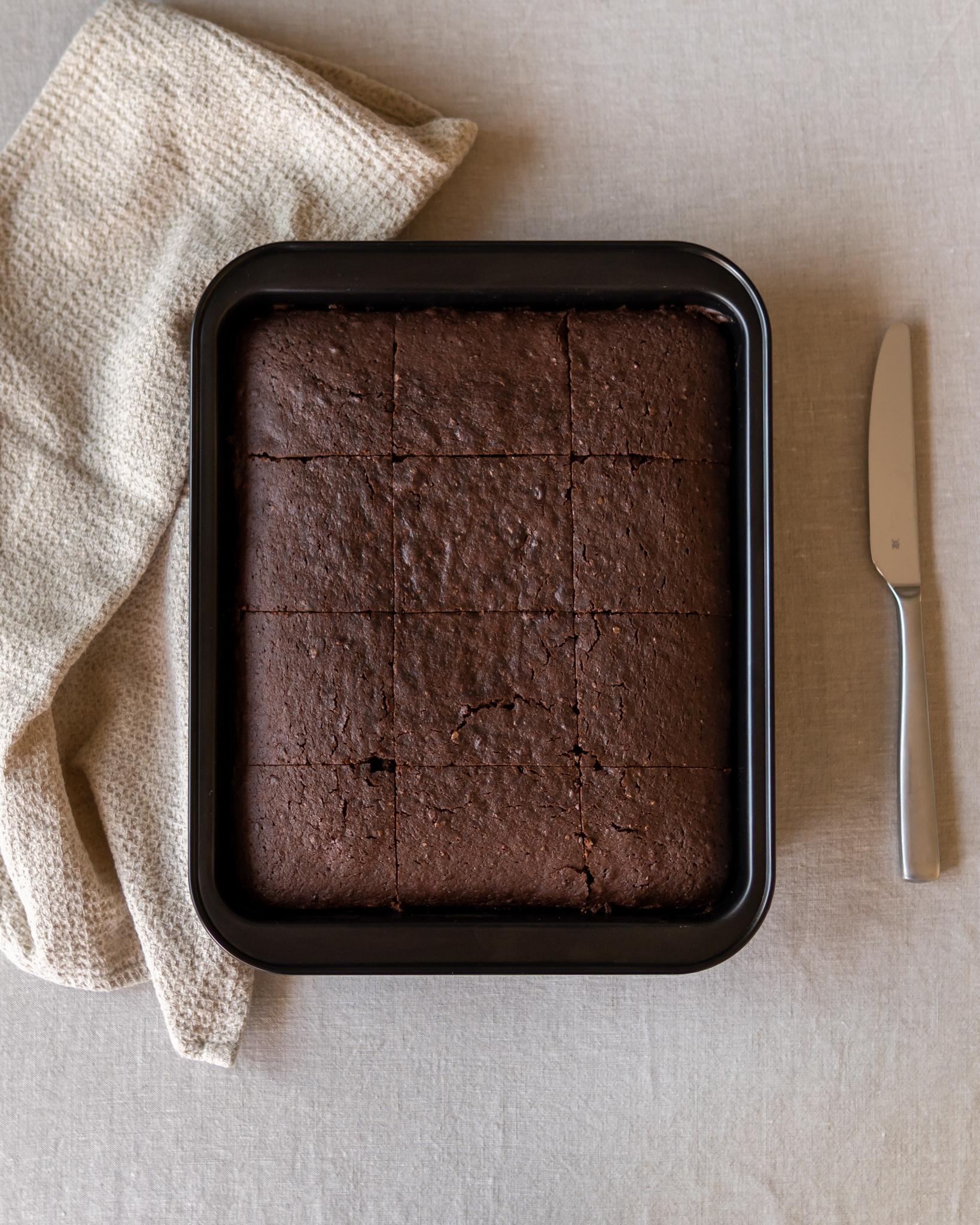 #brownies ohne Schokolade, Nüsse und/oder Mandeln