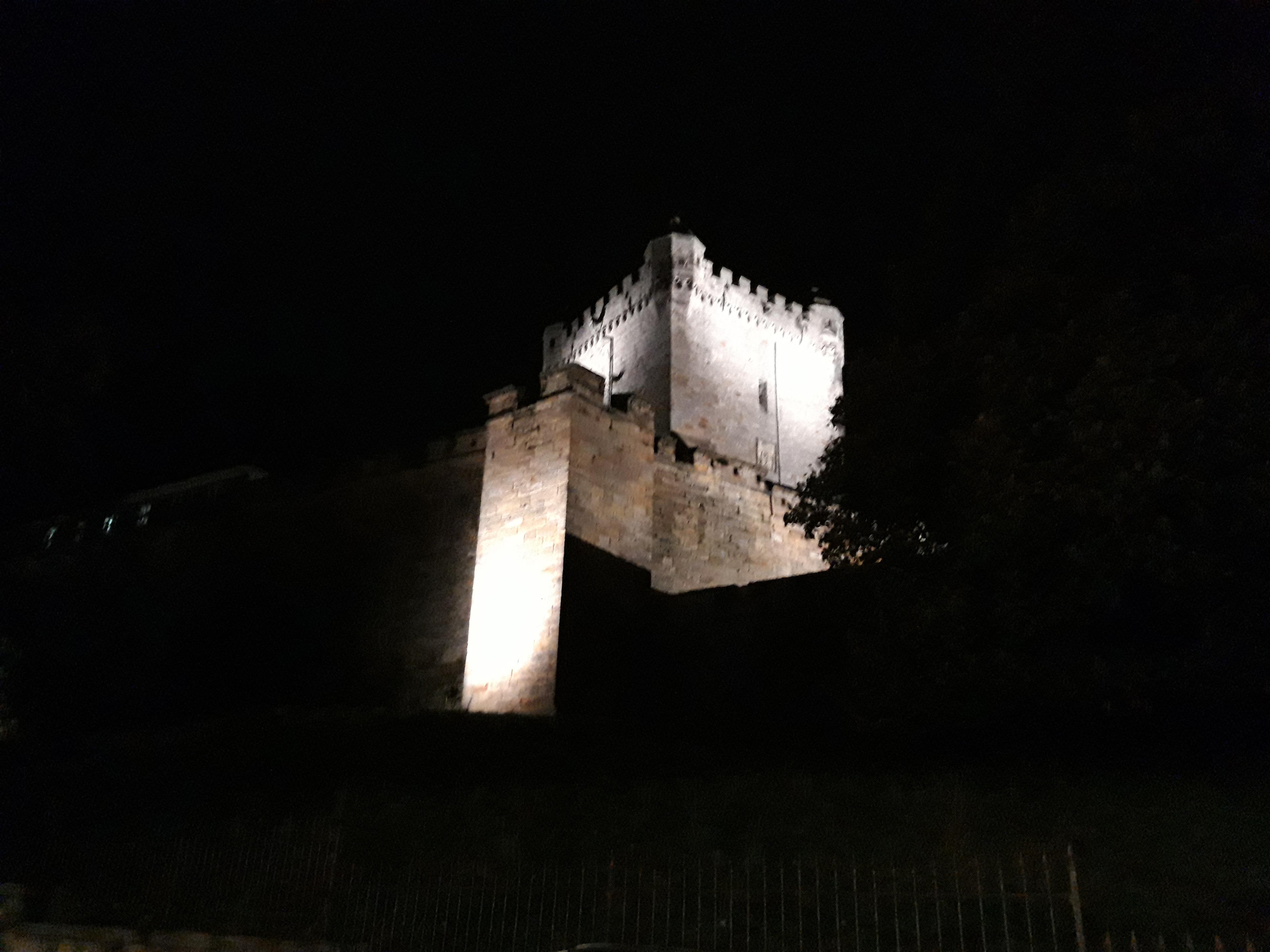 #Burg in Bad Bentheim bei #Nacht.