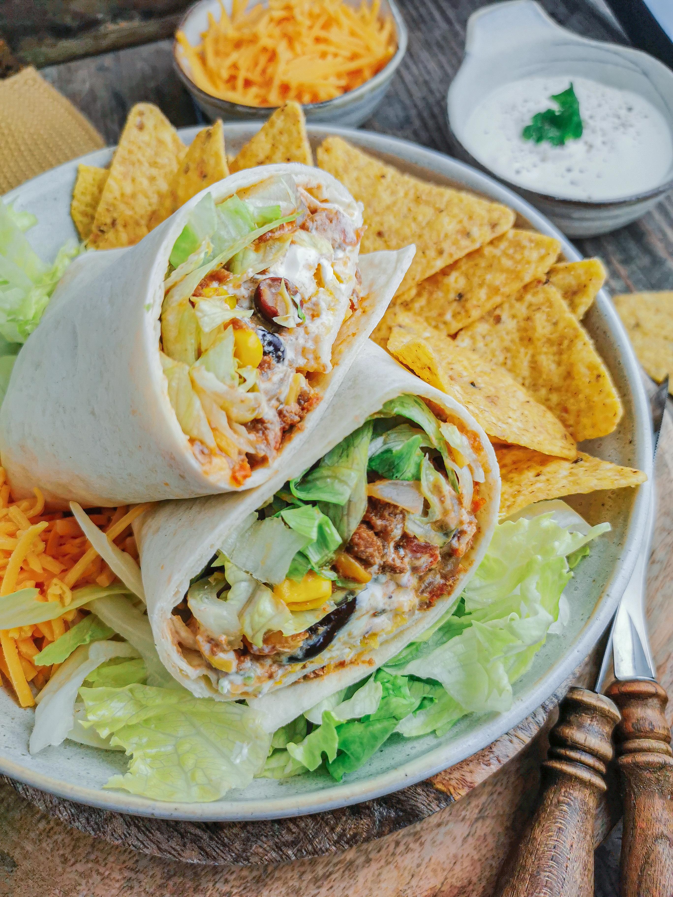 Burrito con Carne 🍲🌶️🔥😍 #burrito #wraps #chiliconcarne #soulfood #lecker #frischundlecker 