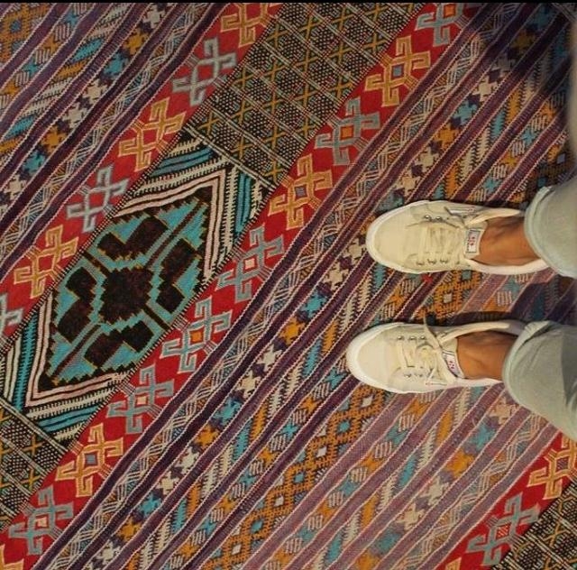 carpet shoefie 2 #livingchallenge #teppich