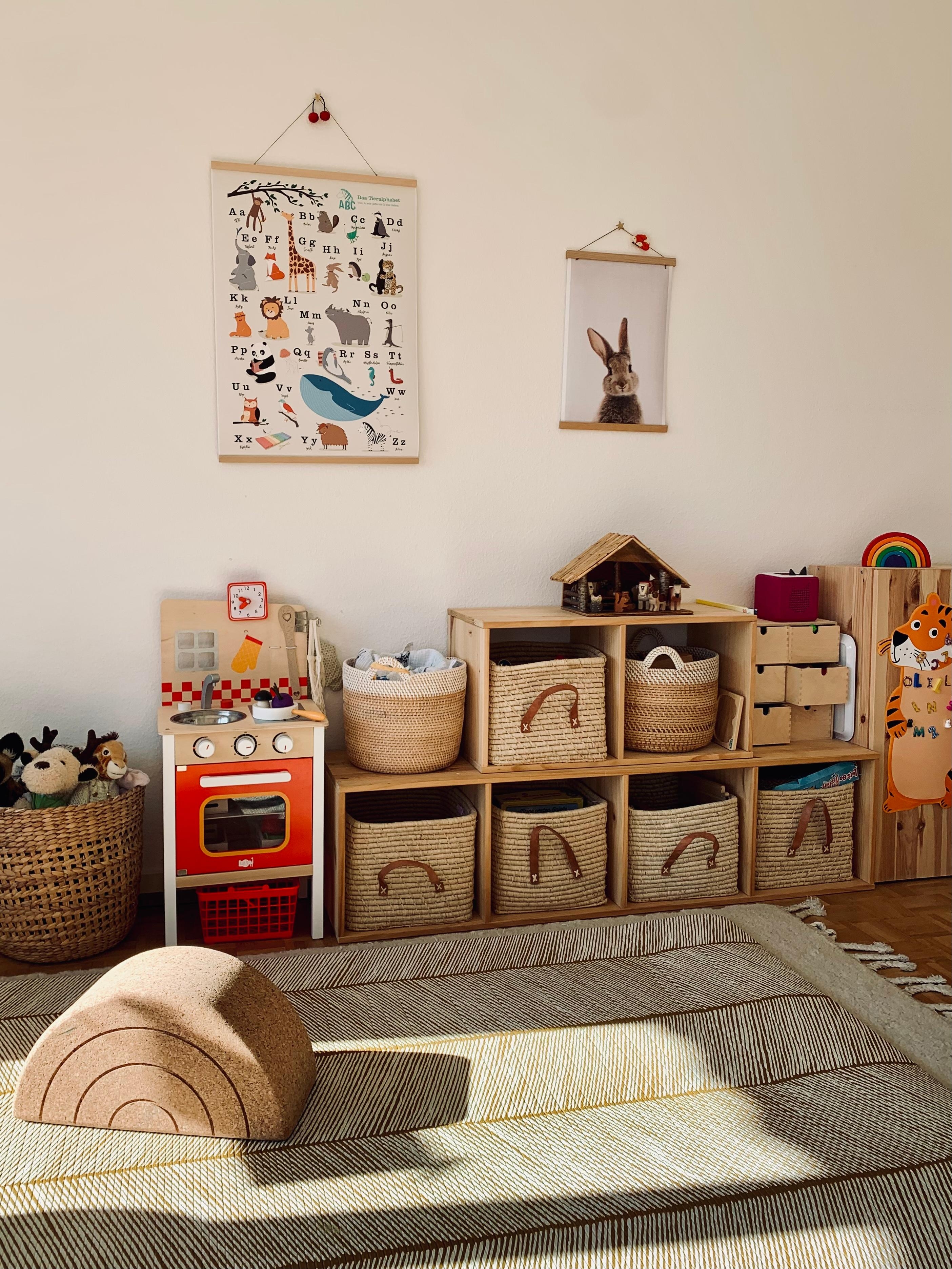 Challenge #spielzimmer 
Style - Farbe - Inhalt - Ordnung
#smallroom #montessori