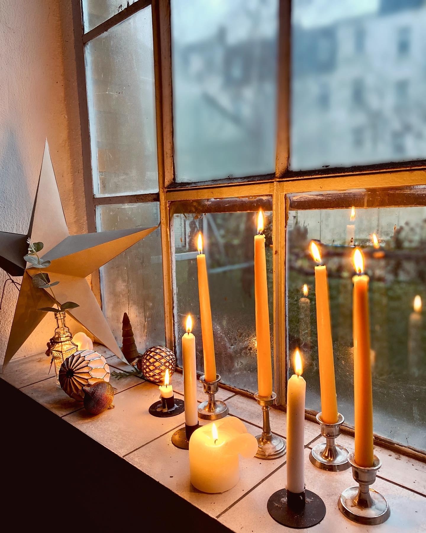Christmaslights #advent #kerzen #lichter #advent #atelier 