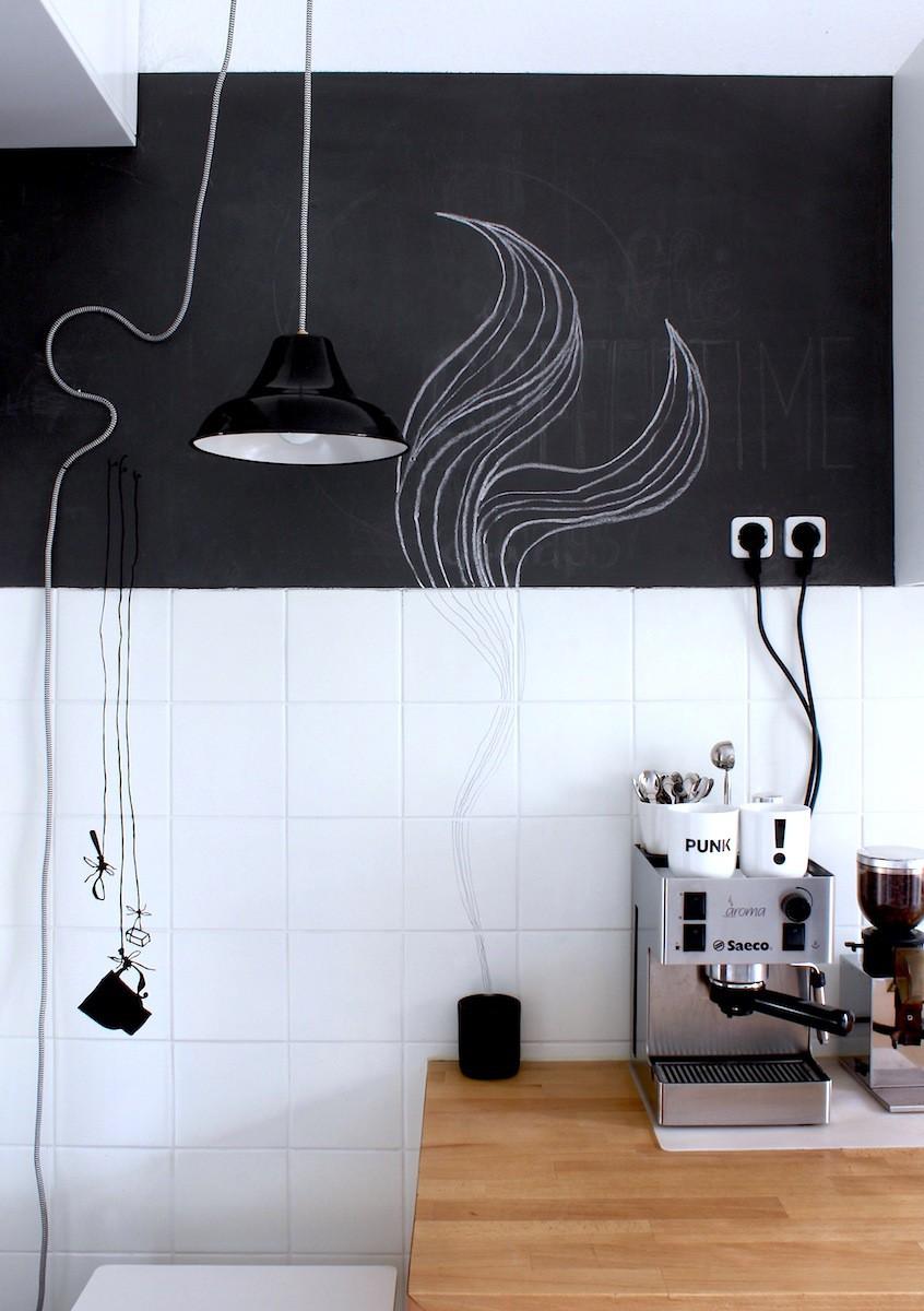#coffecorner #kaffeeeck #lieblingseck #küche #kitchen #kitchenstuff #chalkboardlove 