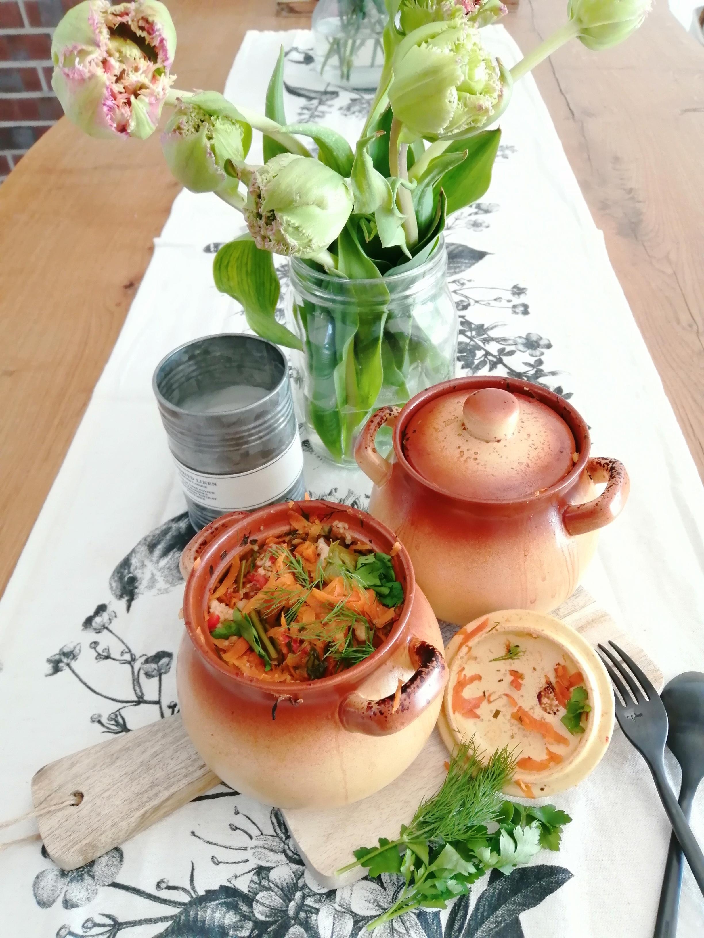 Couscous - Gemüse - Hähnchen aus dem Backofen 😋
#foodlover #tulpenliebe #home #essen #foodpic 