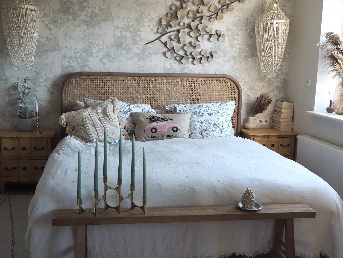 Cozy Bedroom ✨ #schlafzimmer #kissen #weihnachtsdeko #COUCHstyle #couchmagazin