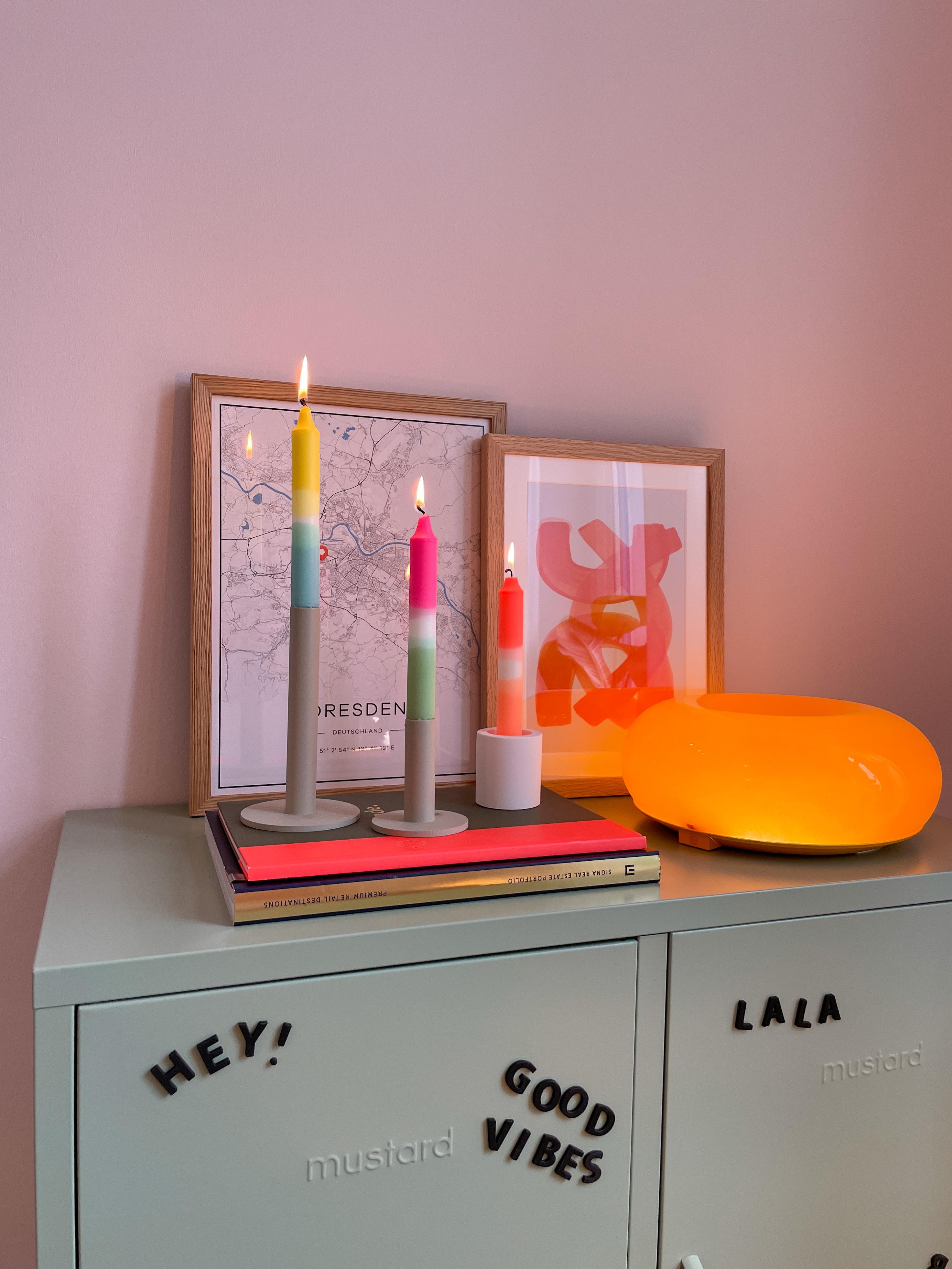 #cozy #candles #colorful #neon #homeoffice