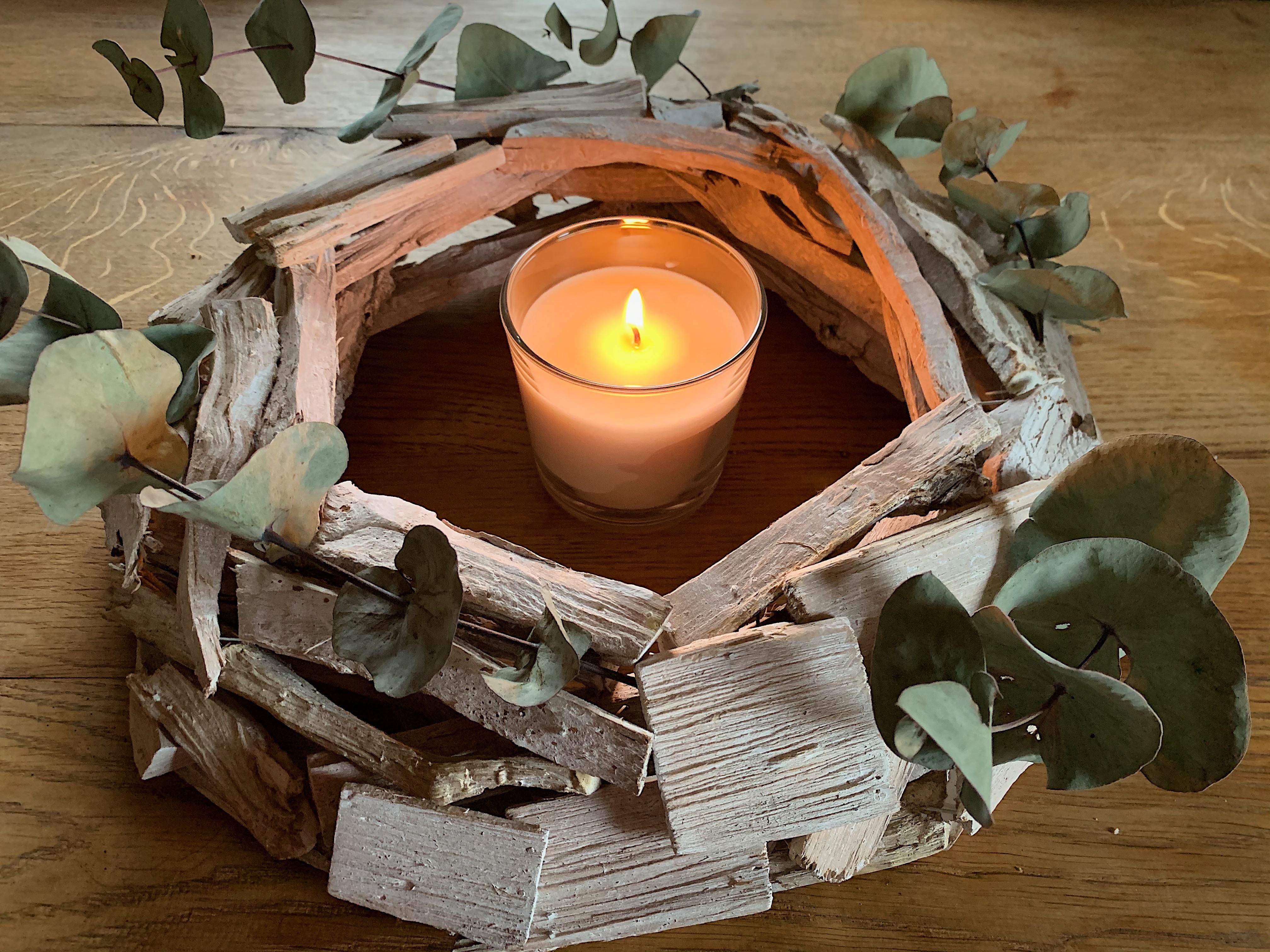 Cozy #home #candle #Eukalyptus 