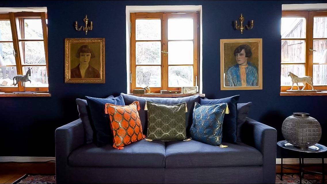 Das „Blaue Zimmer“
#Livingroom#Wohnzimmer#Wandfarbe