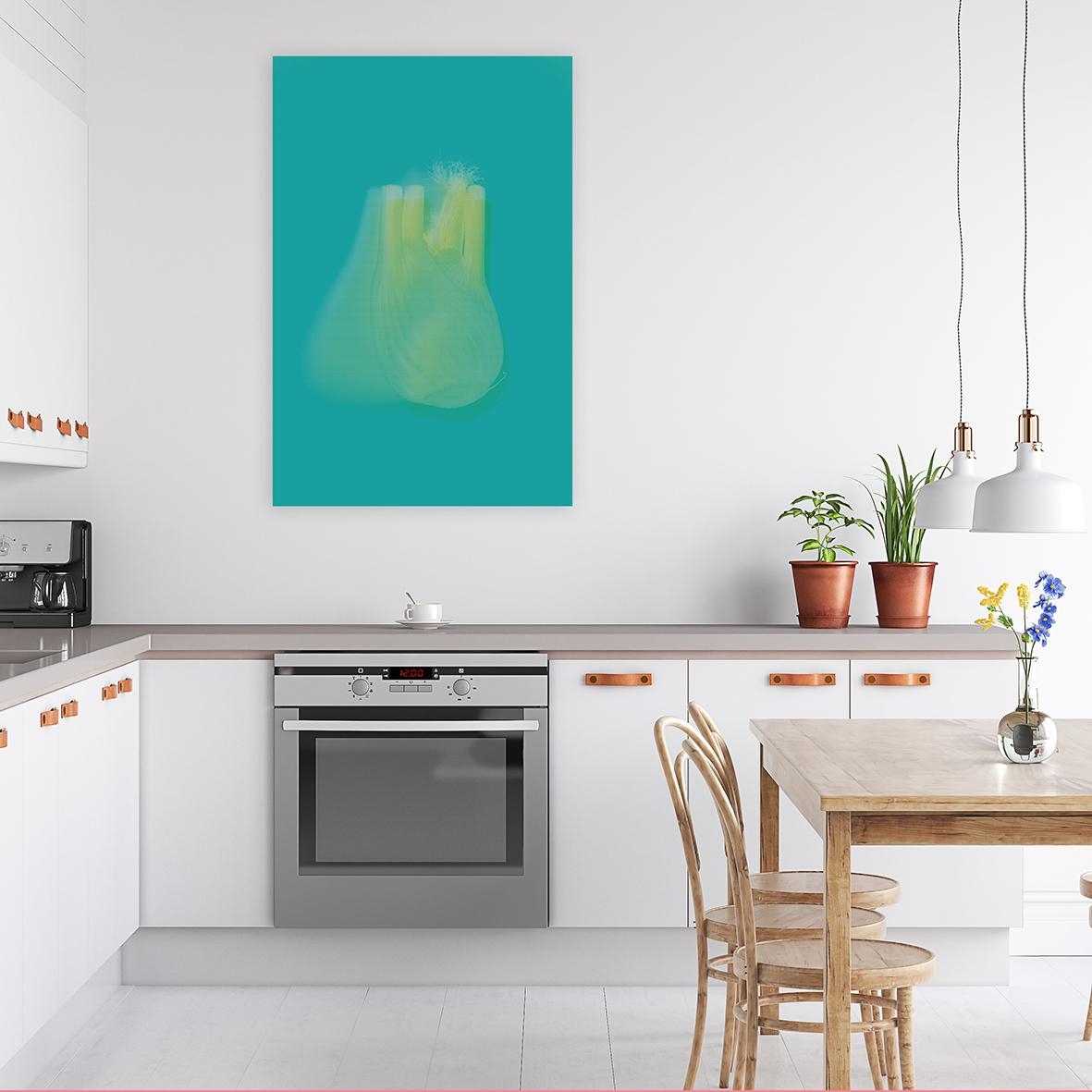 Das Gemüse direkt an die Wand hängen. "Fenchel", Fineartprint
Erhältlich unter www.zeitloops.de
#kitchen #veggie