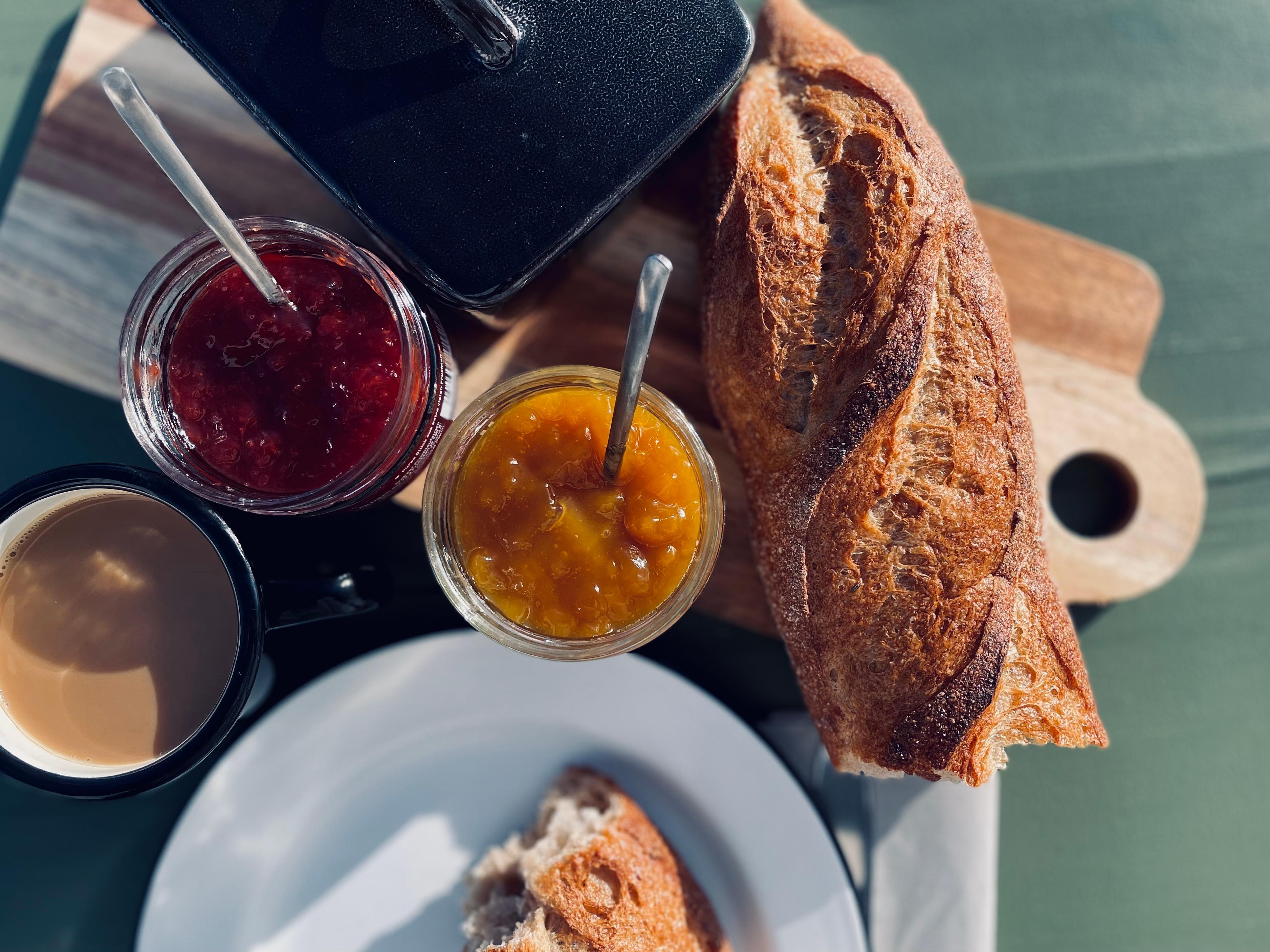 Das kleine, französische Frühstück #foodchallenge #frühstückstisch