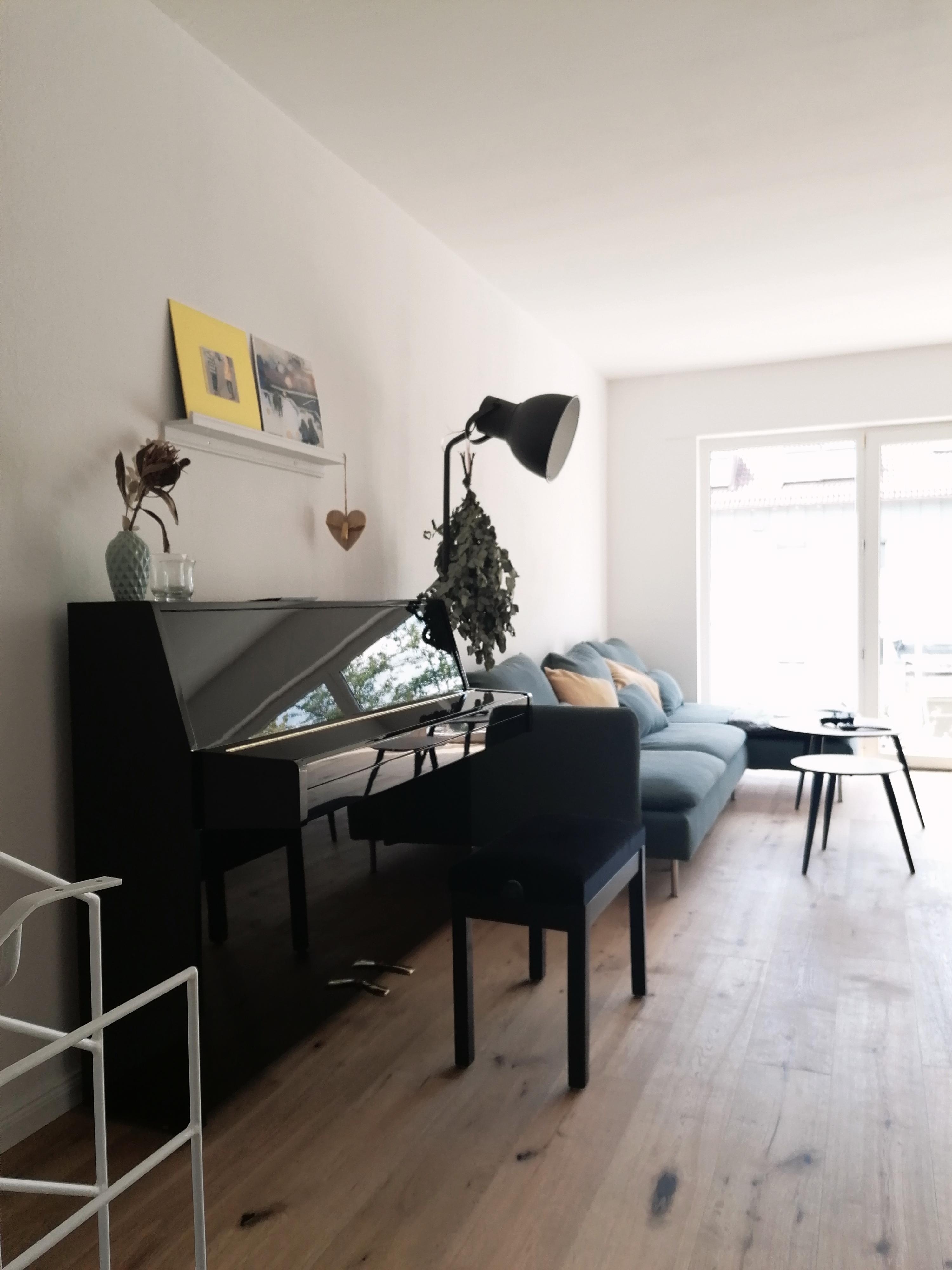 Das neue Highlight in unserem Eigenheim #Klavier #Wohnzimmer #Musikermann