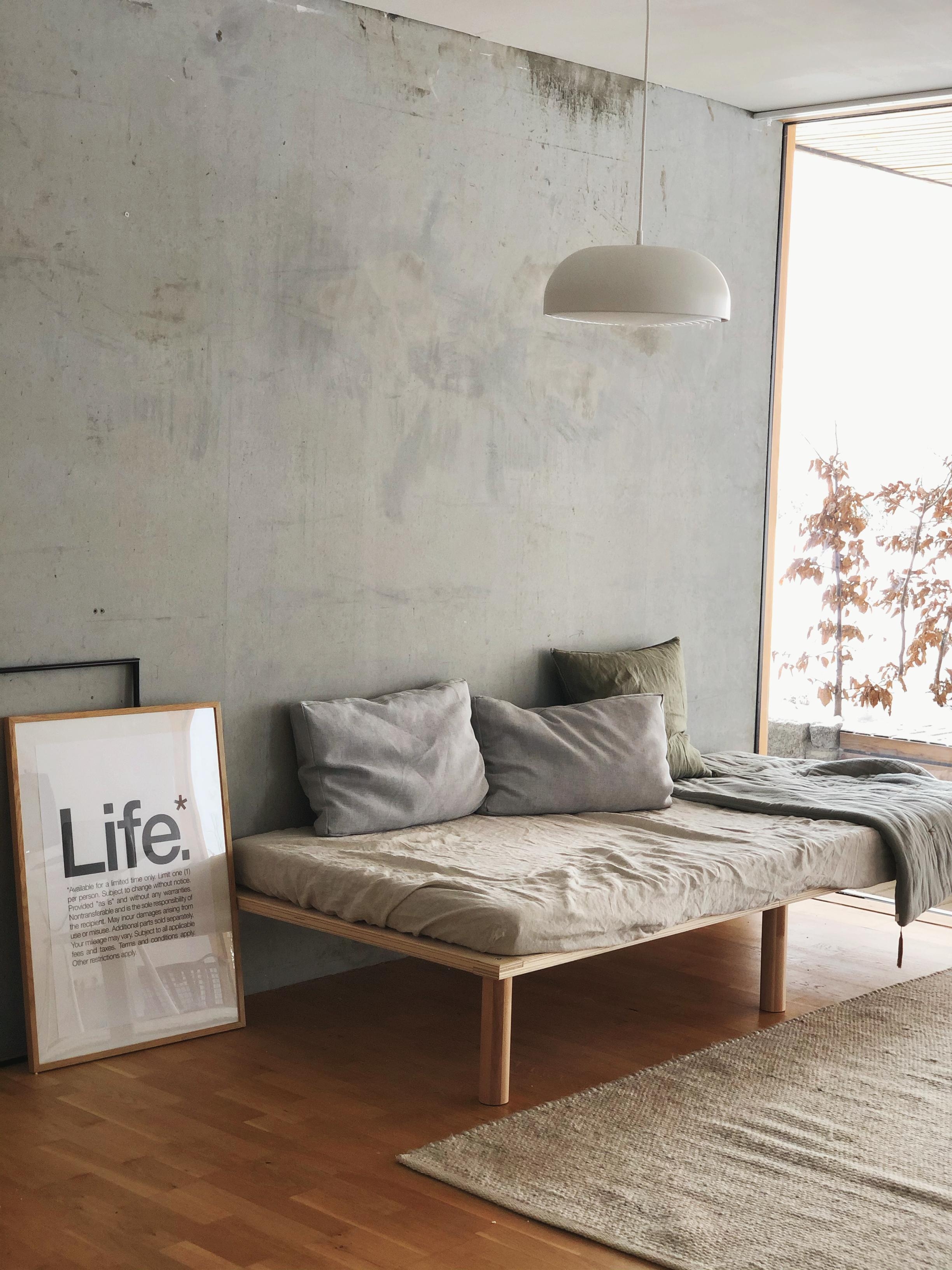 #daybed #sofa #betonwand neuer Lieblingsplatz