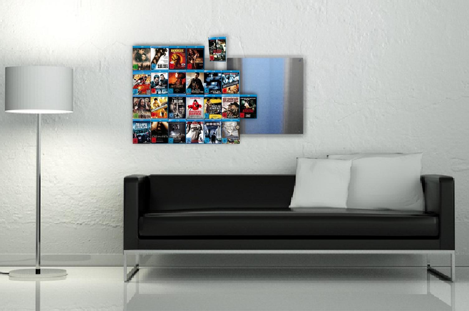 Deine Blu-Ray Cover als Wandbild #wandregal #cdregal #blu-ray ©CD-Wall #deko #regalwand #regal #regale #wandregal