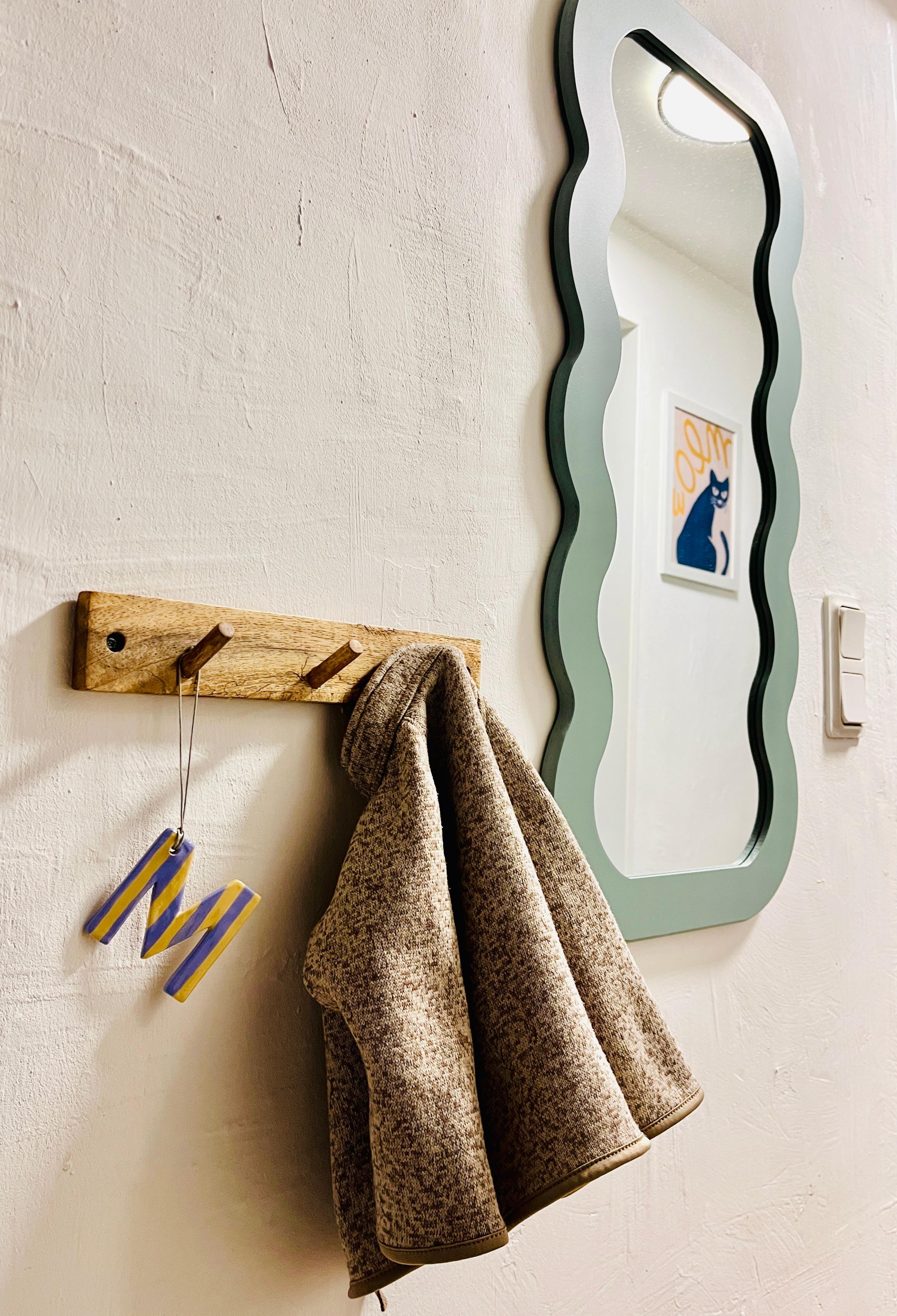 Der kleine Mann hat jetzt seine eigene Garderobe 🩵#kindergarderobe#kinderzimmer#details#farbenliebe#garderobe#ordnungmussein#scandi#couchstyle